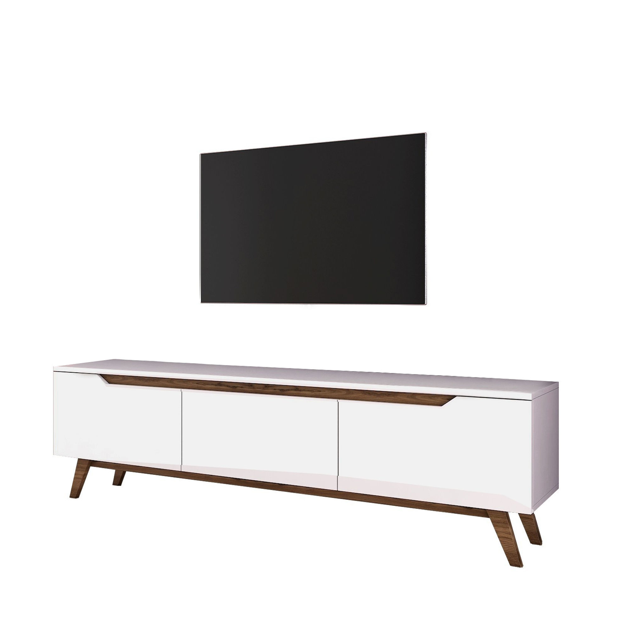 Lowboard White 180cm x 48.6cm