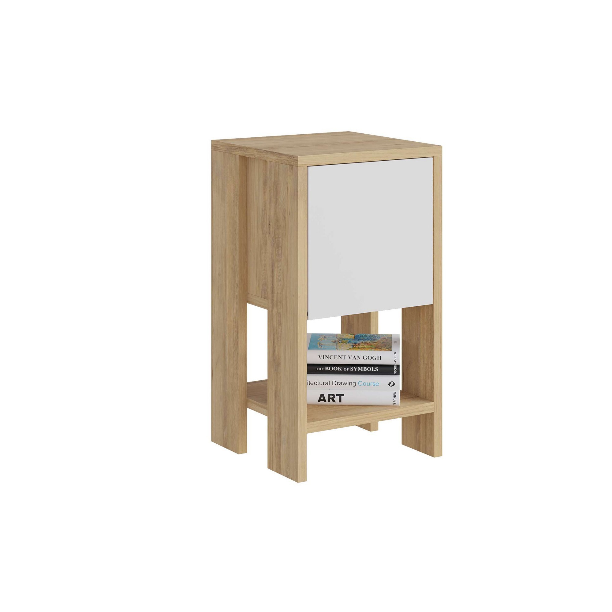 Ema Nightstand White