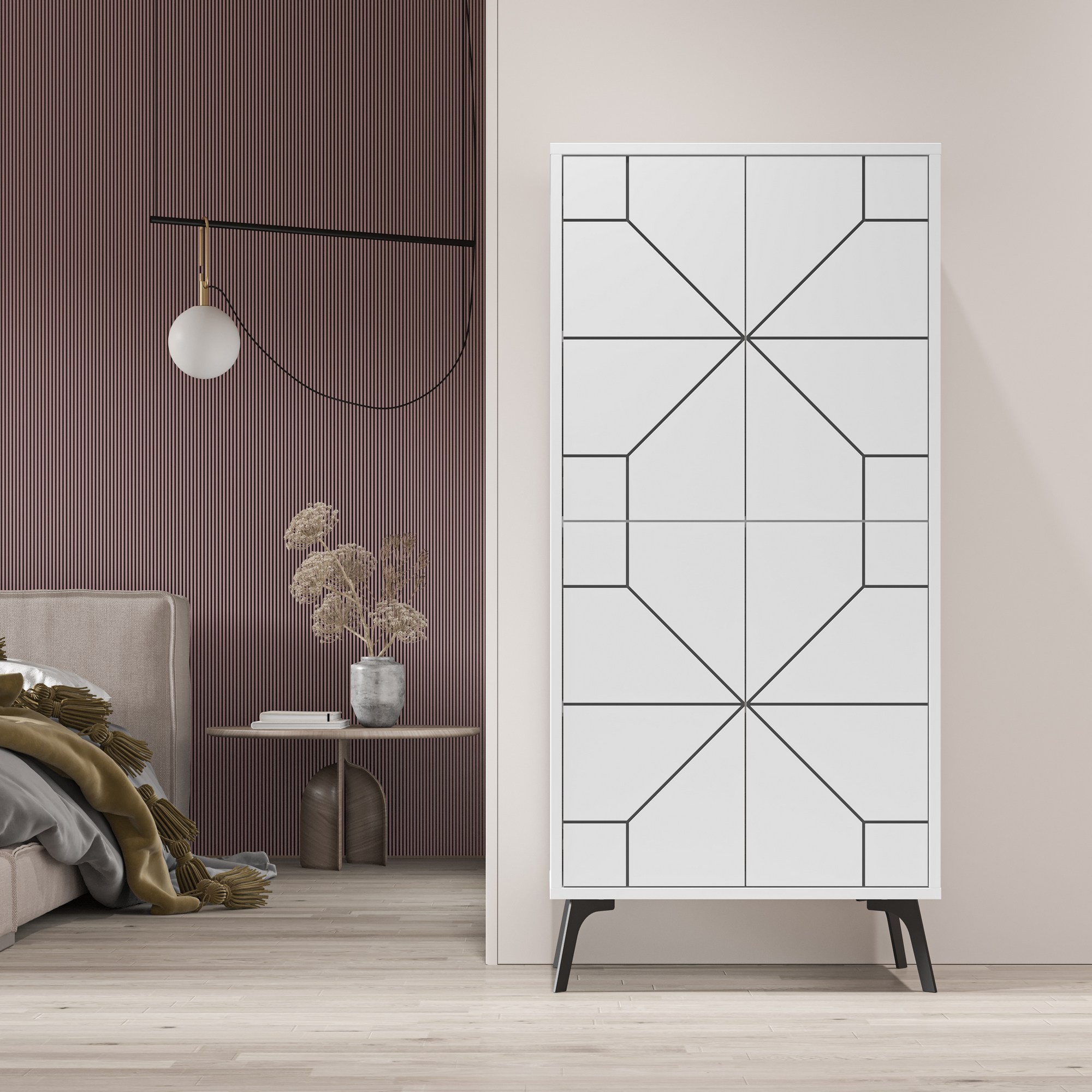 Dune Cabinet White