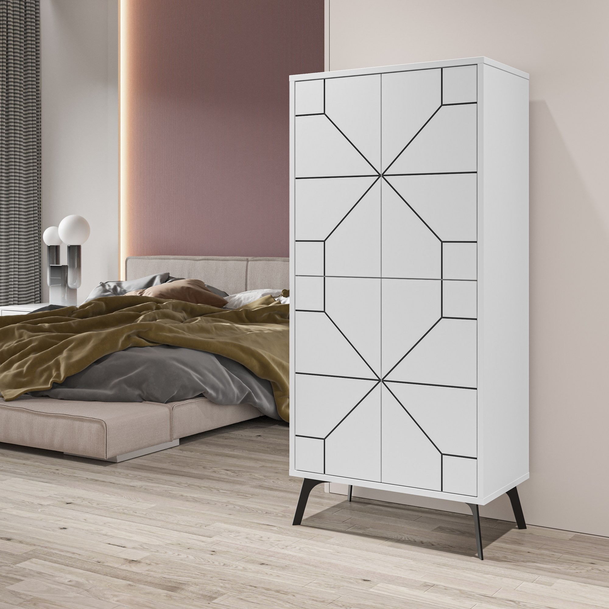 Dune Cabinet White