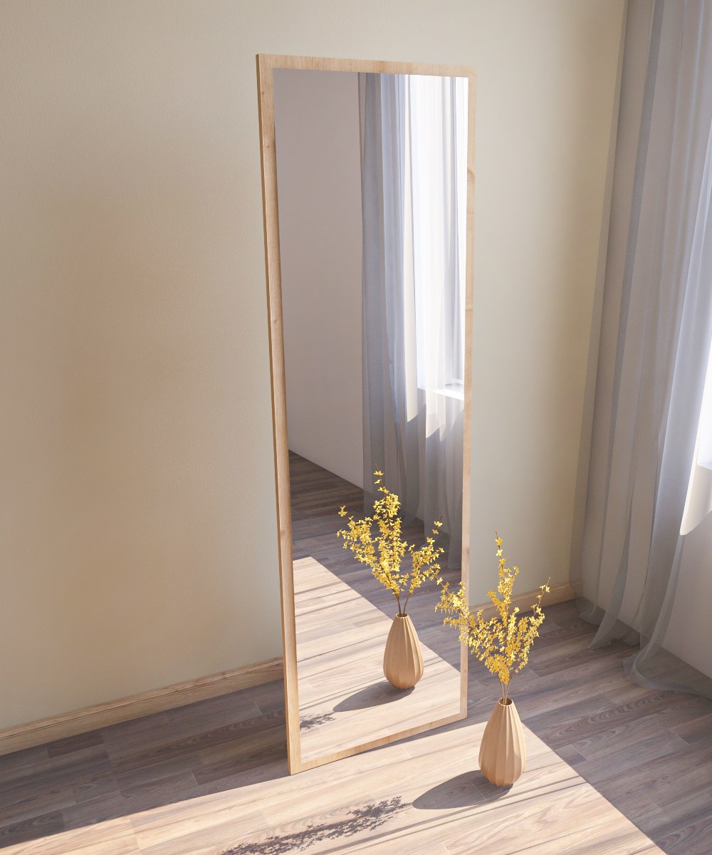 Tessa Freestanding Mirror Nature 50cm x 160cm
