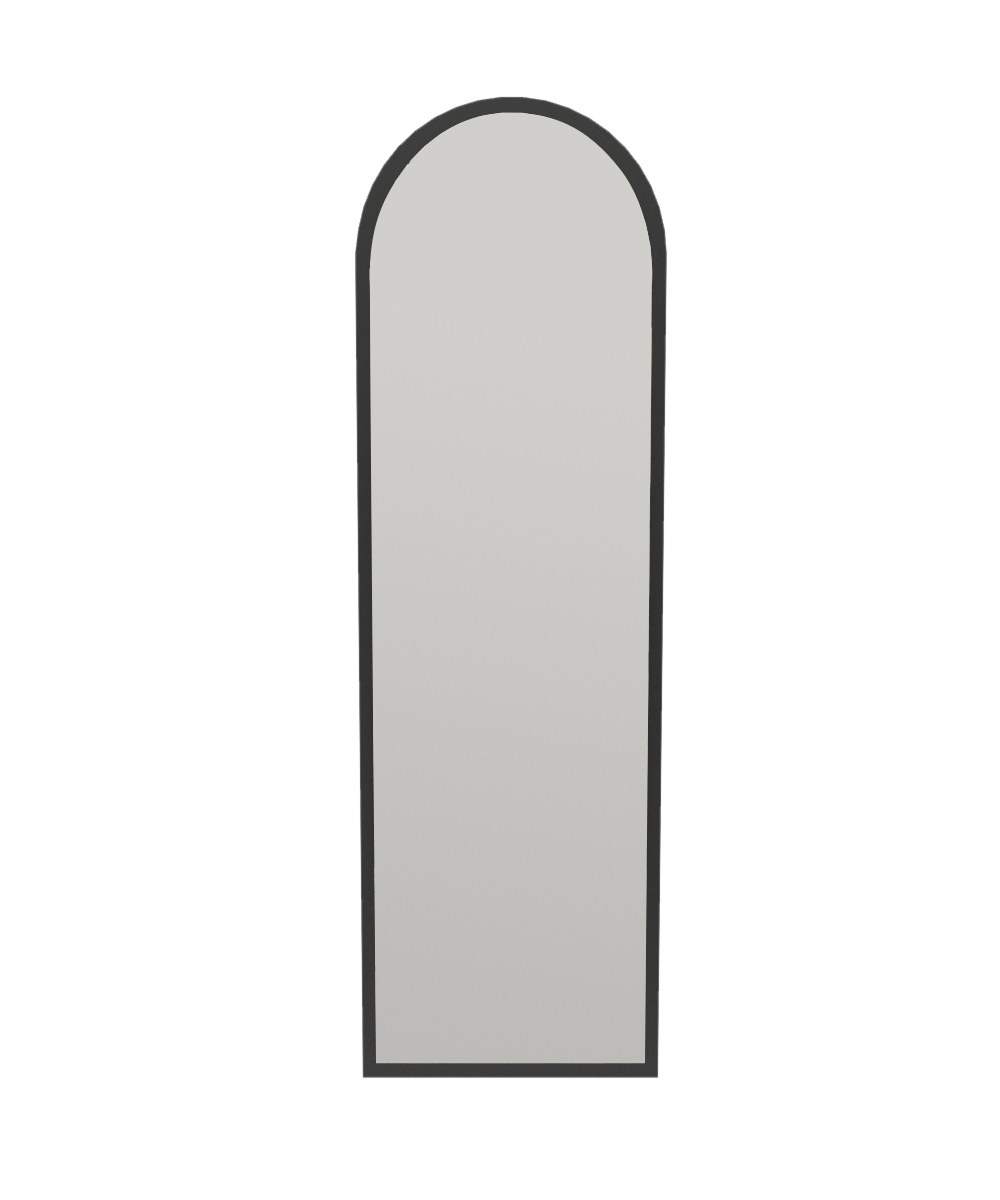 Emma Freestanding Mirror Black 50cm x 160cm