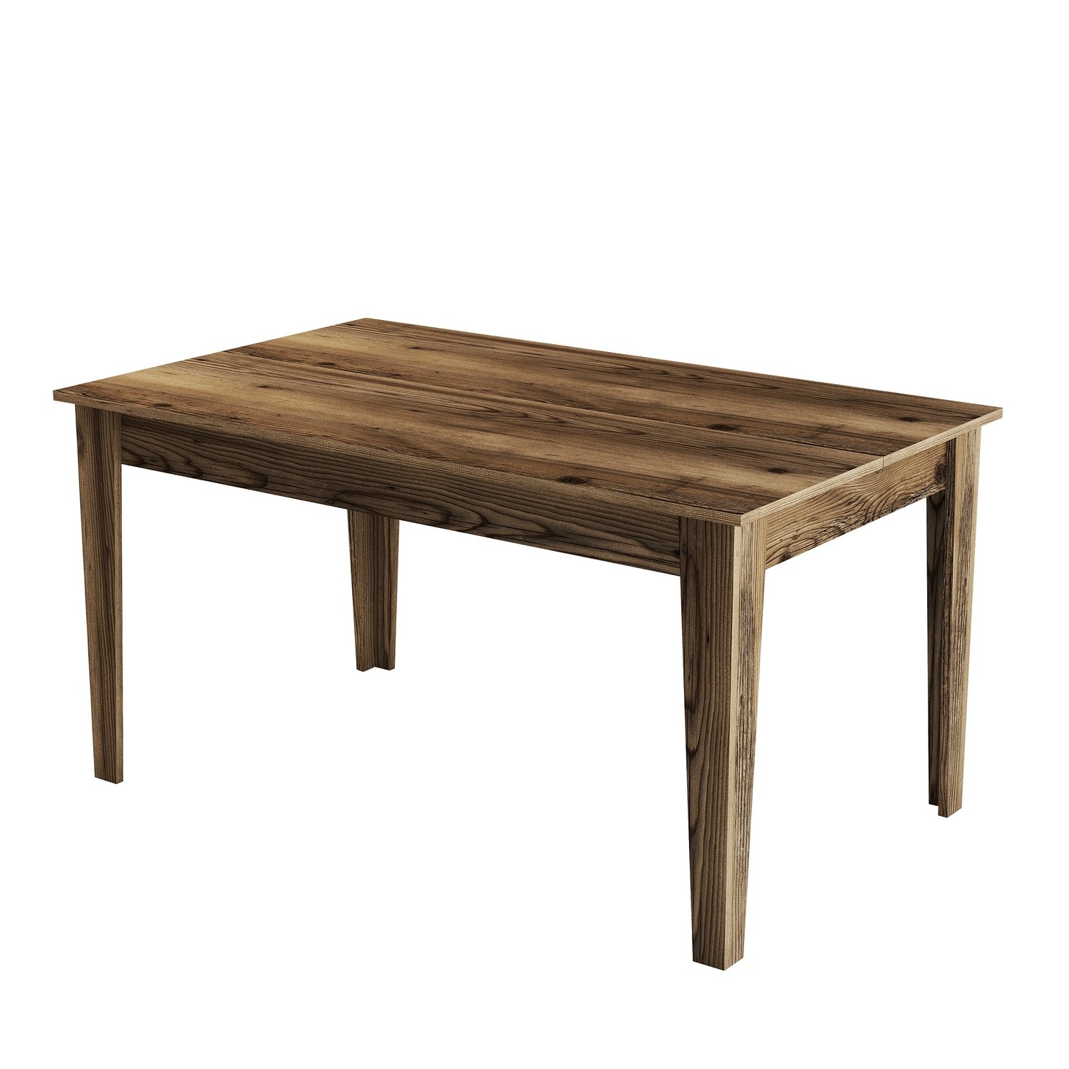 Milan Dining Table Walnut Brown 145cm x 75cm