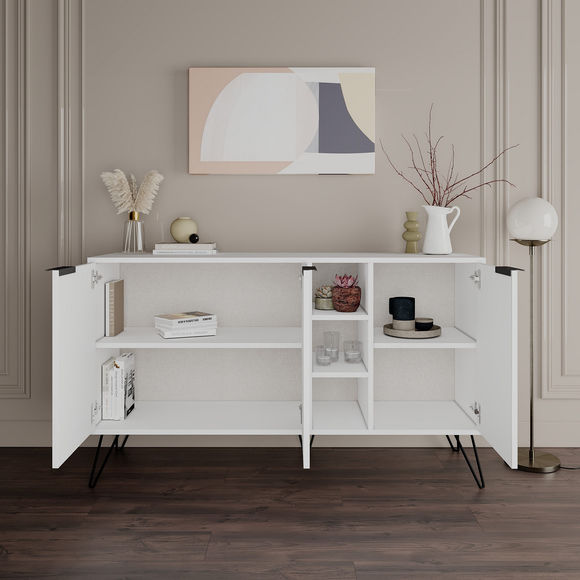 Clara Chest White