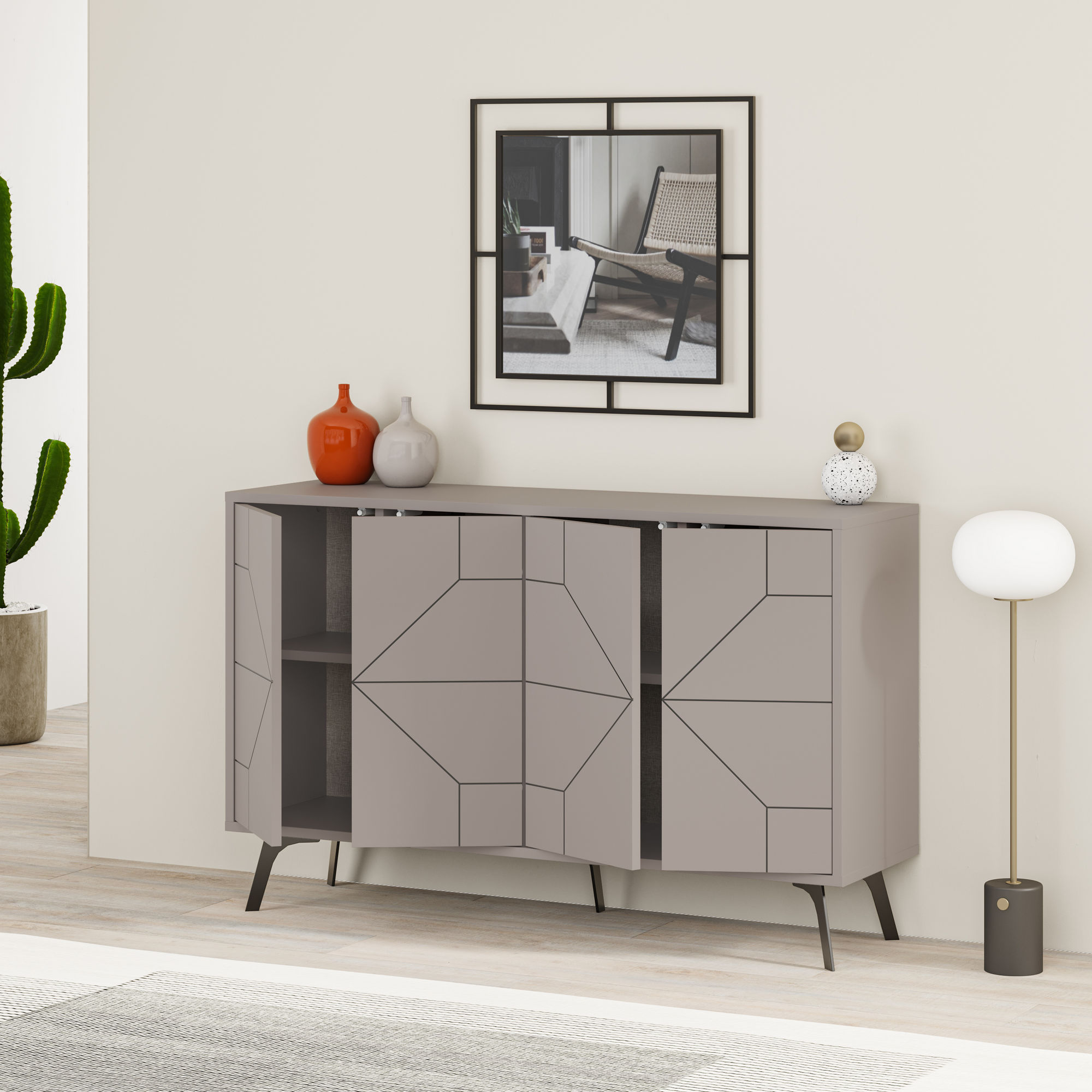 Dune dresser Light Mocha 123cm x 62.4cm