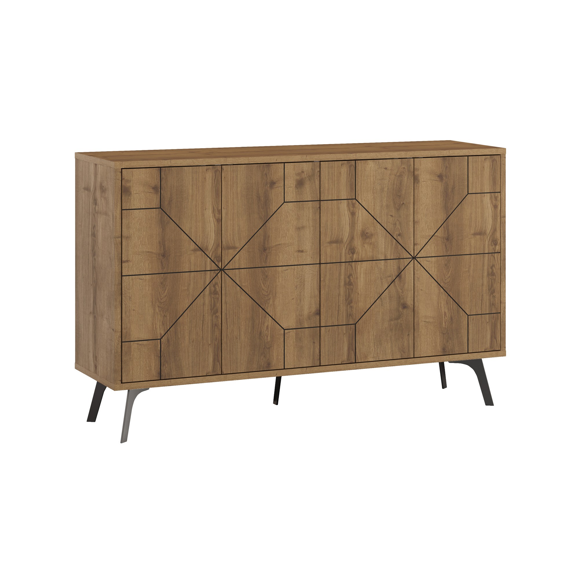 Dune Chest of Drawers Brown 123cm x 77.4cm