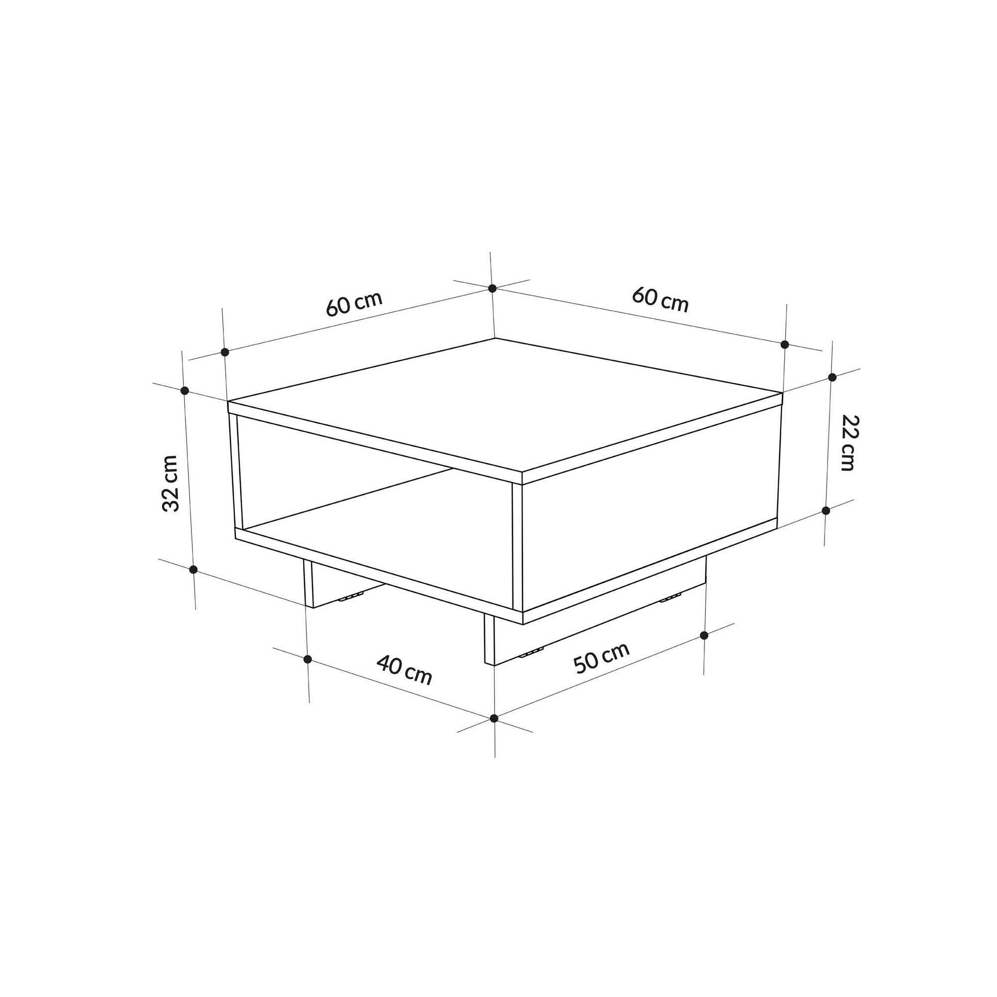 Hello Coffee table anthracite
