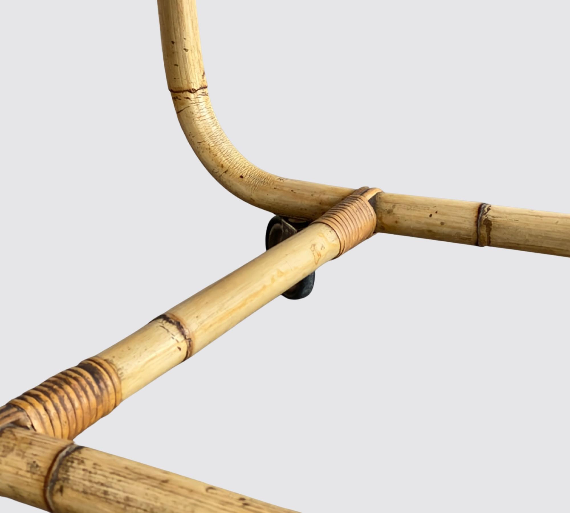 Bambus Servierwagen 1930er