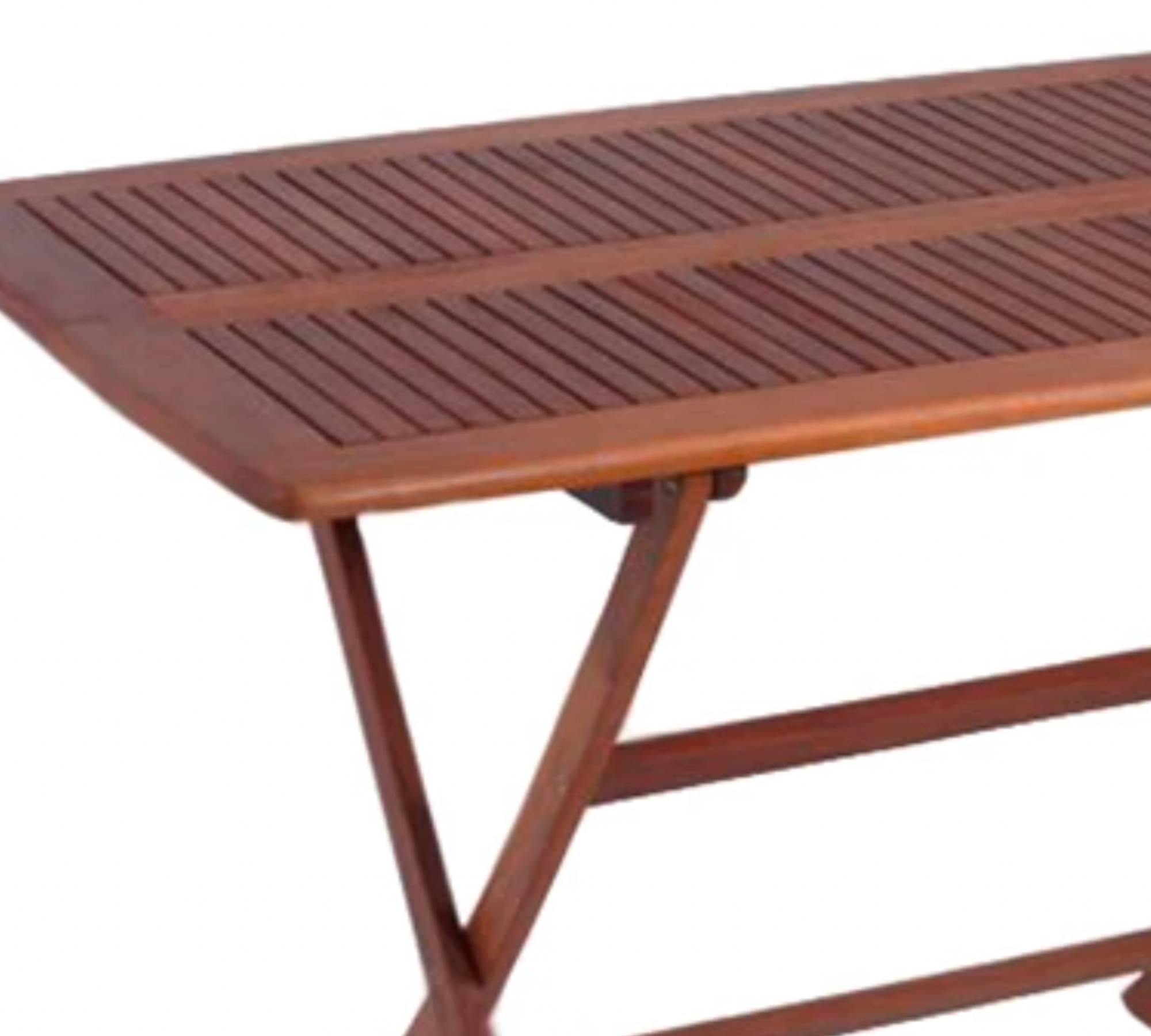 Klapptisch Eukalyptus Massivholz Braun