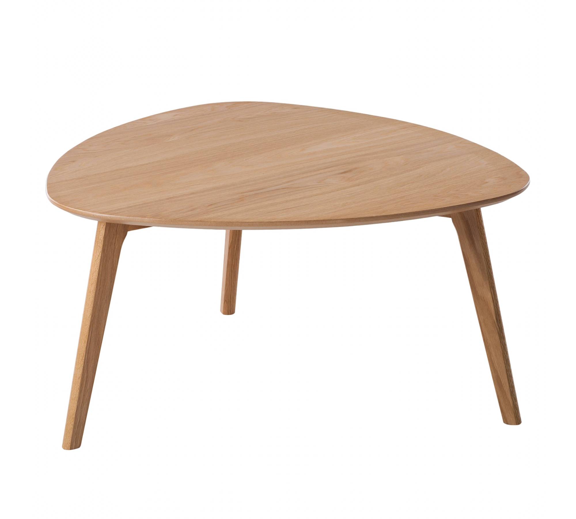 Couchtisch MDF Massivholz Braun