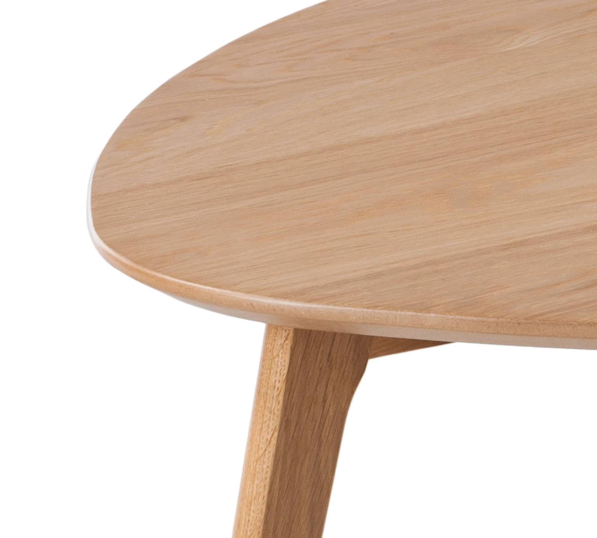 Couchtisch MDF Massivholz Braun