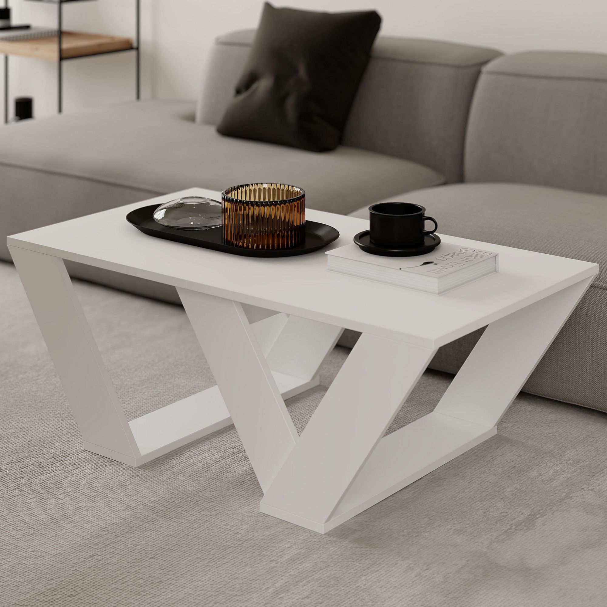 Pipra Coffee Table White
