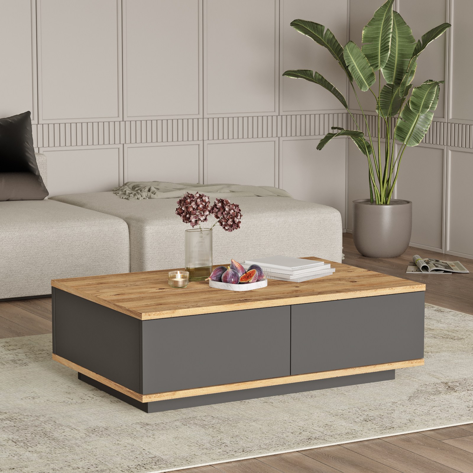 Sera Coffee Table Gray