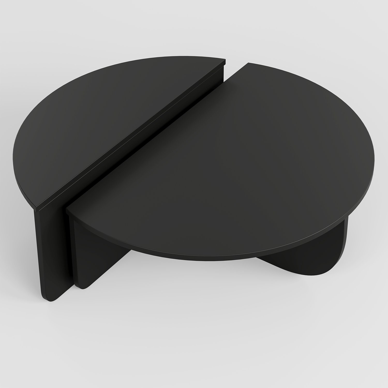 Podium Coffee Table Black