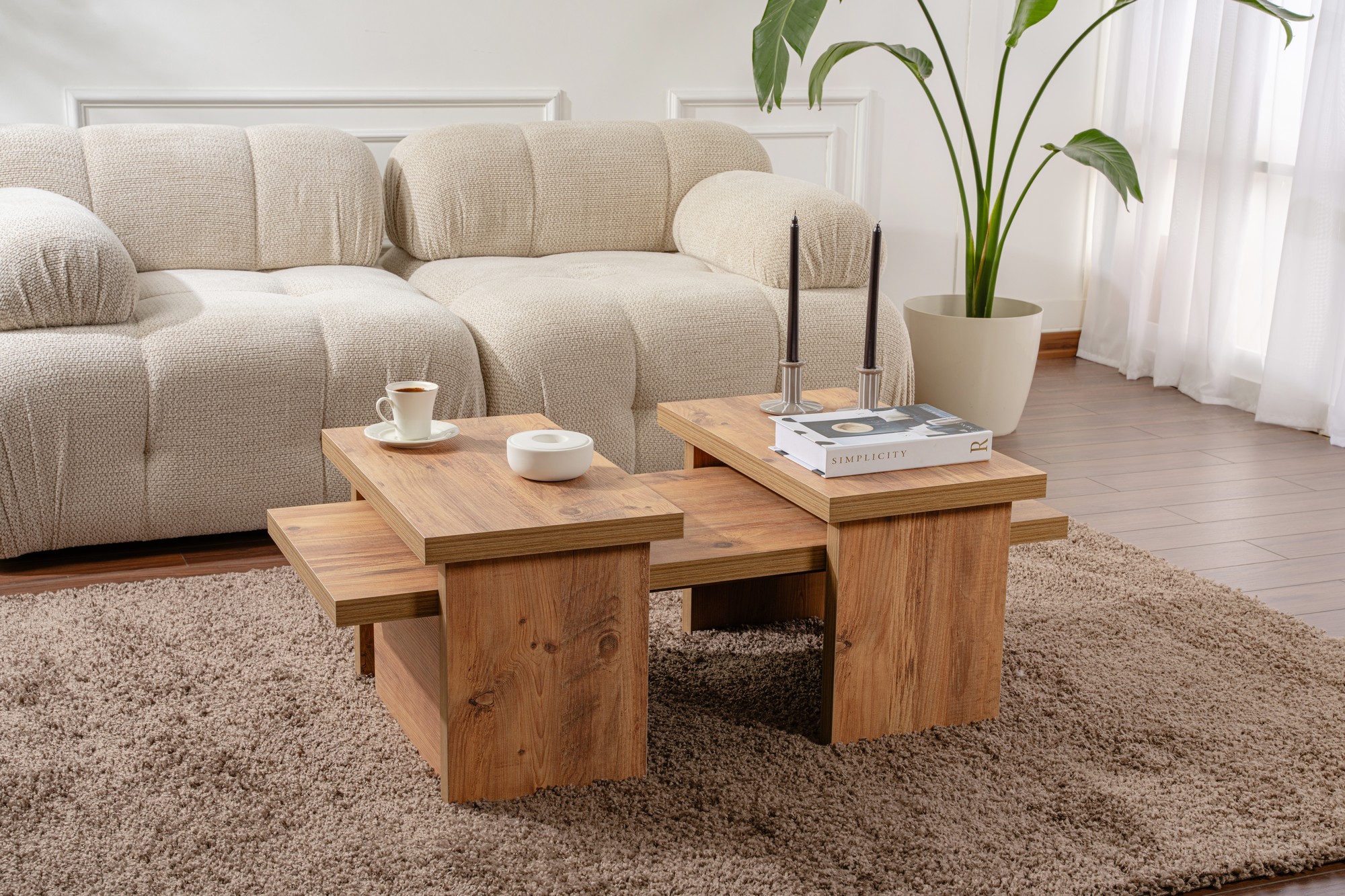 Sanctuary Coffee Table Brown