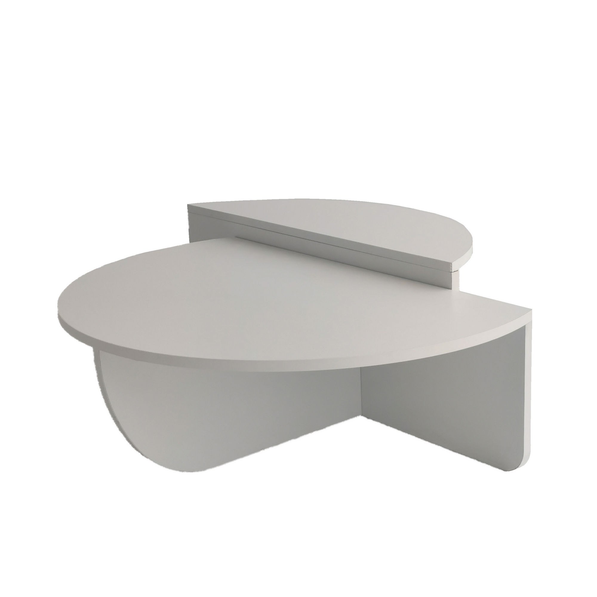Podium Coffee Table White