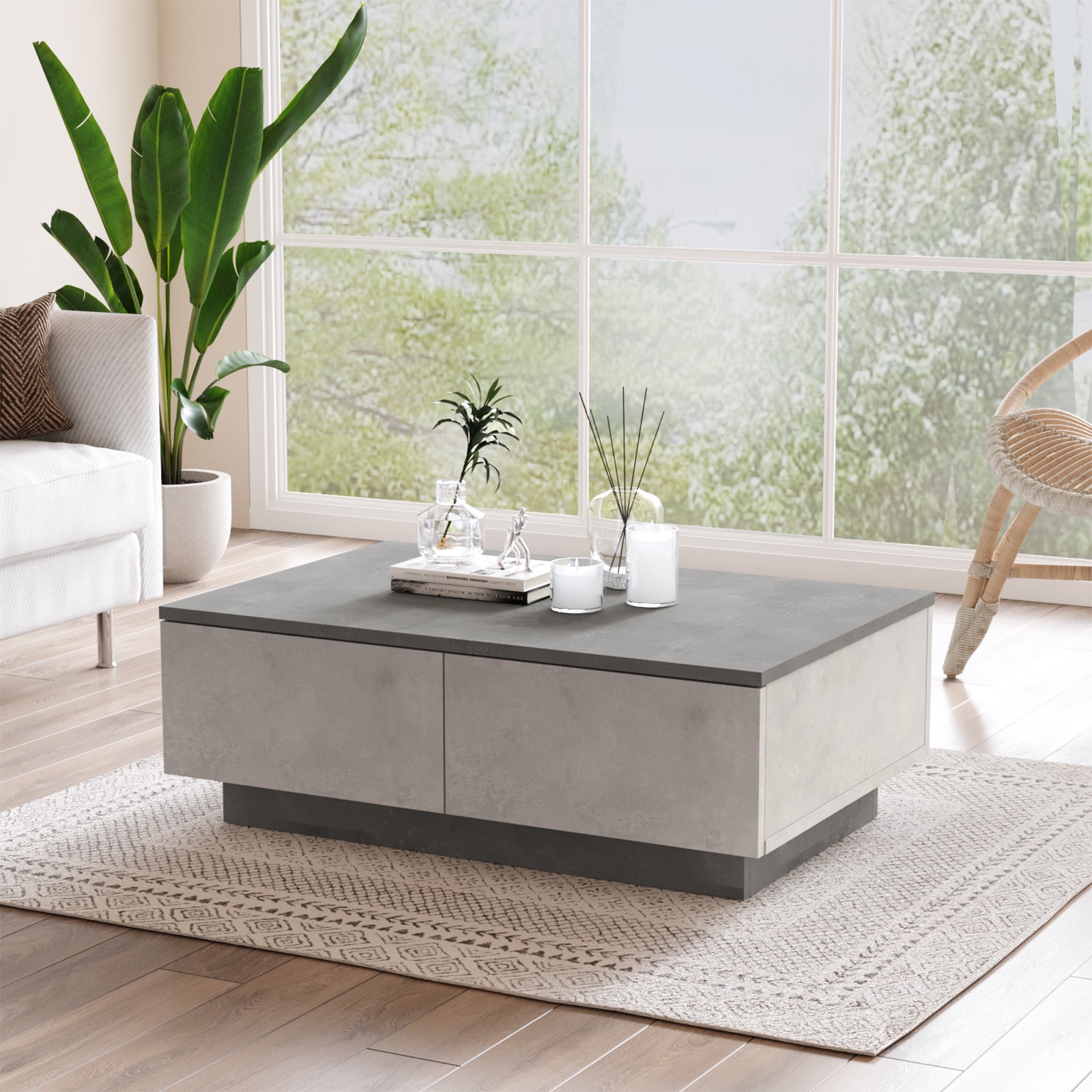 Leva Coffee Table Gray