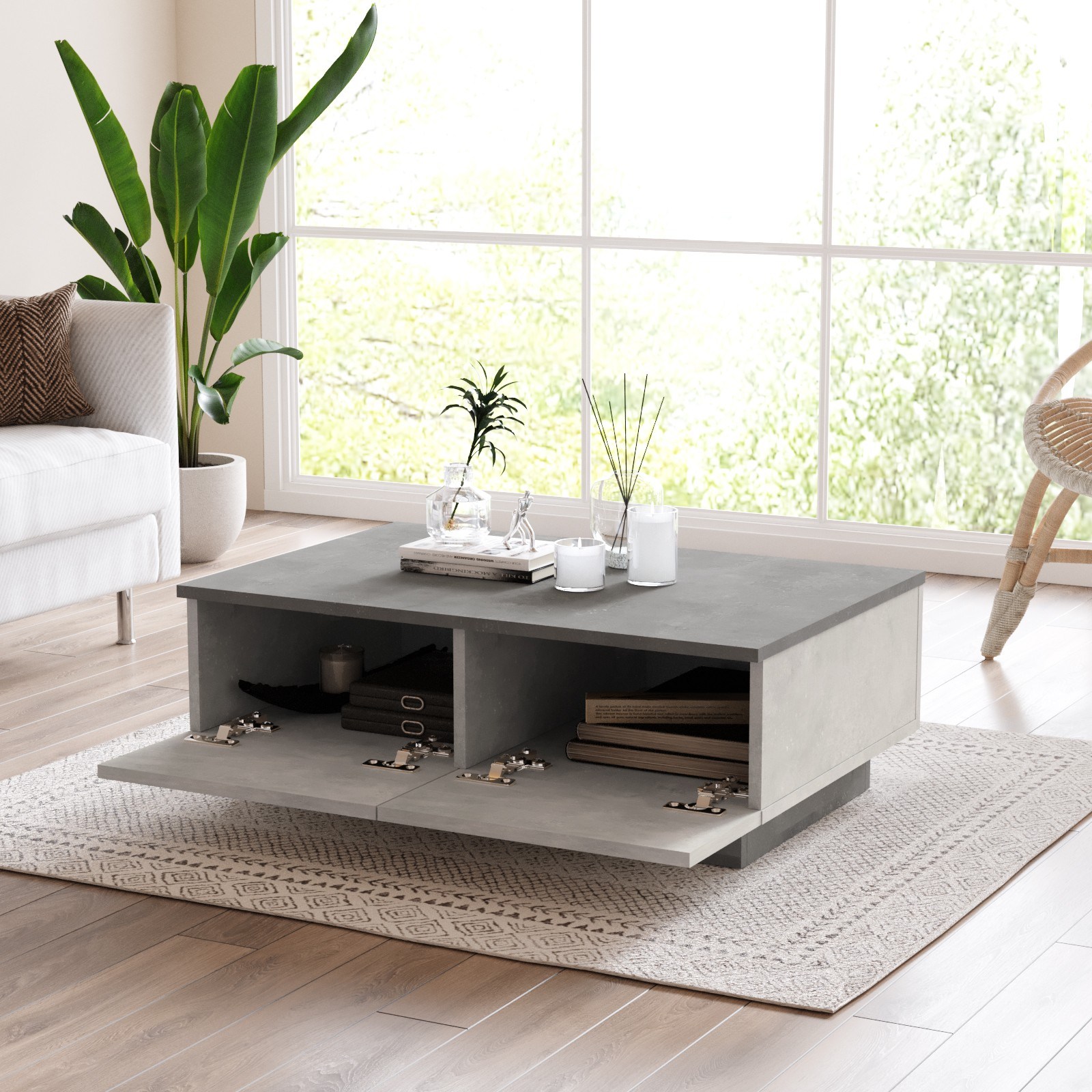 Leva Coffee Table Gray
