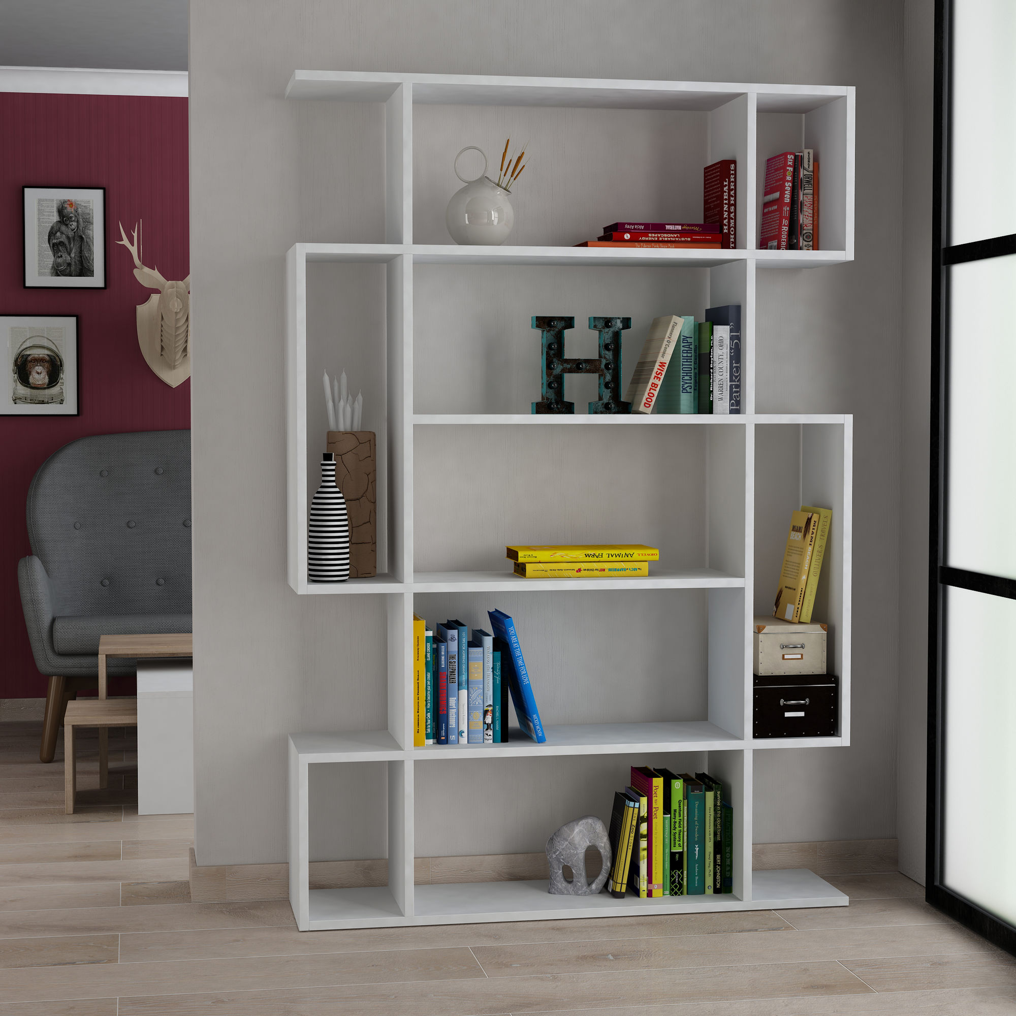 Mito Bookshelf White