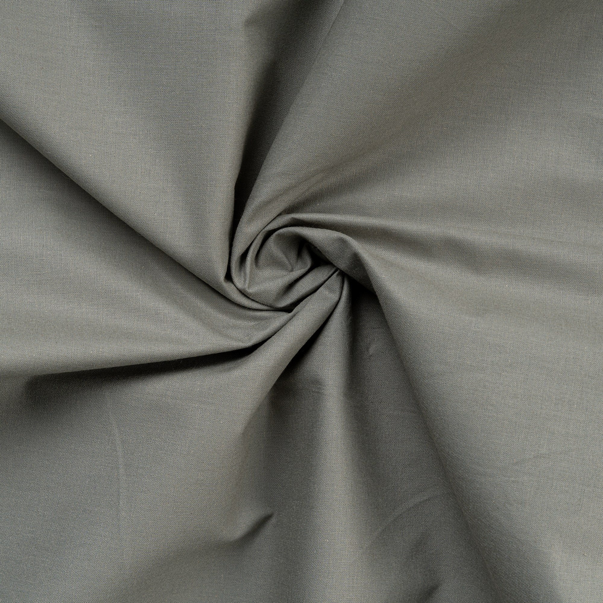 2x Federa Ranforce cotone grigio scuro