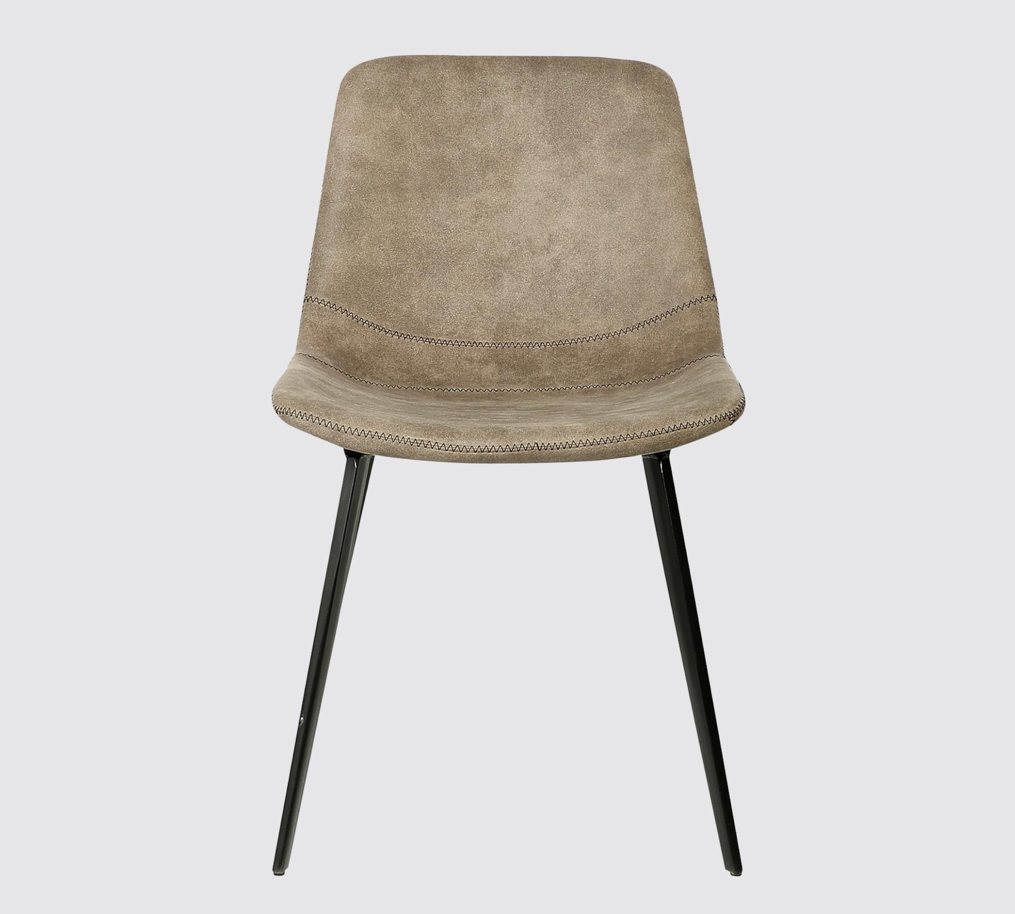 2x Esszimmerstuhl Mikrofaser Beige 