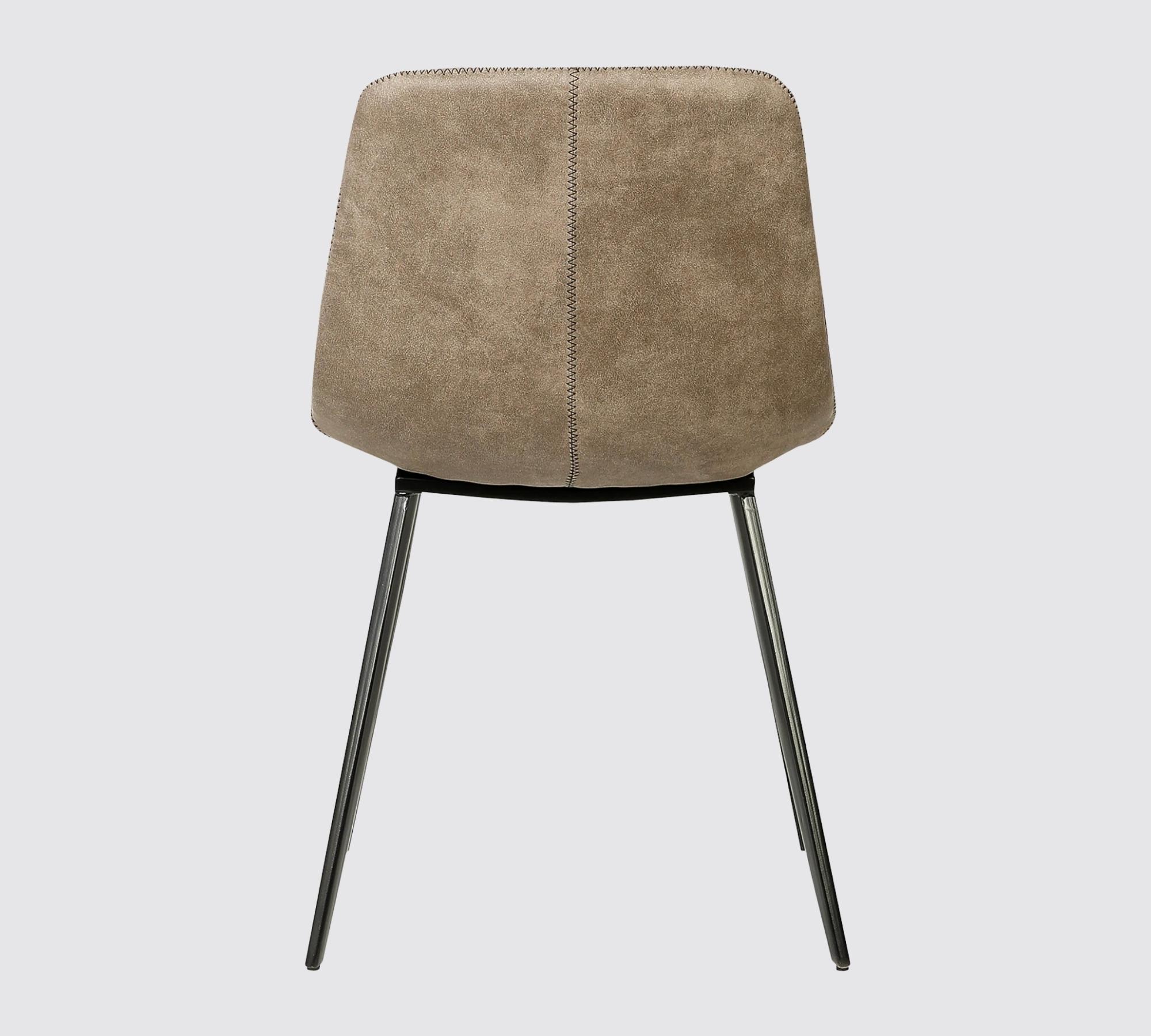 2x Esszimmerstuhl Mikrofaser Beige 