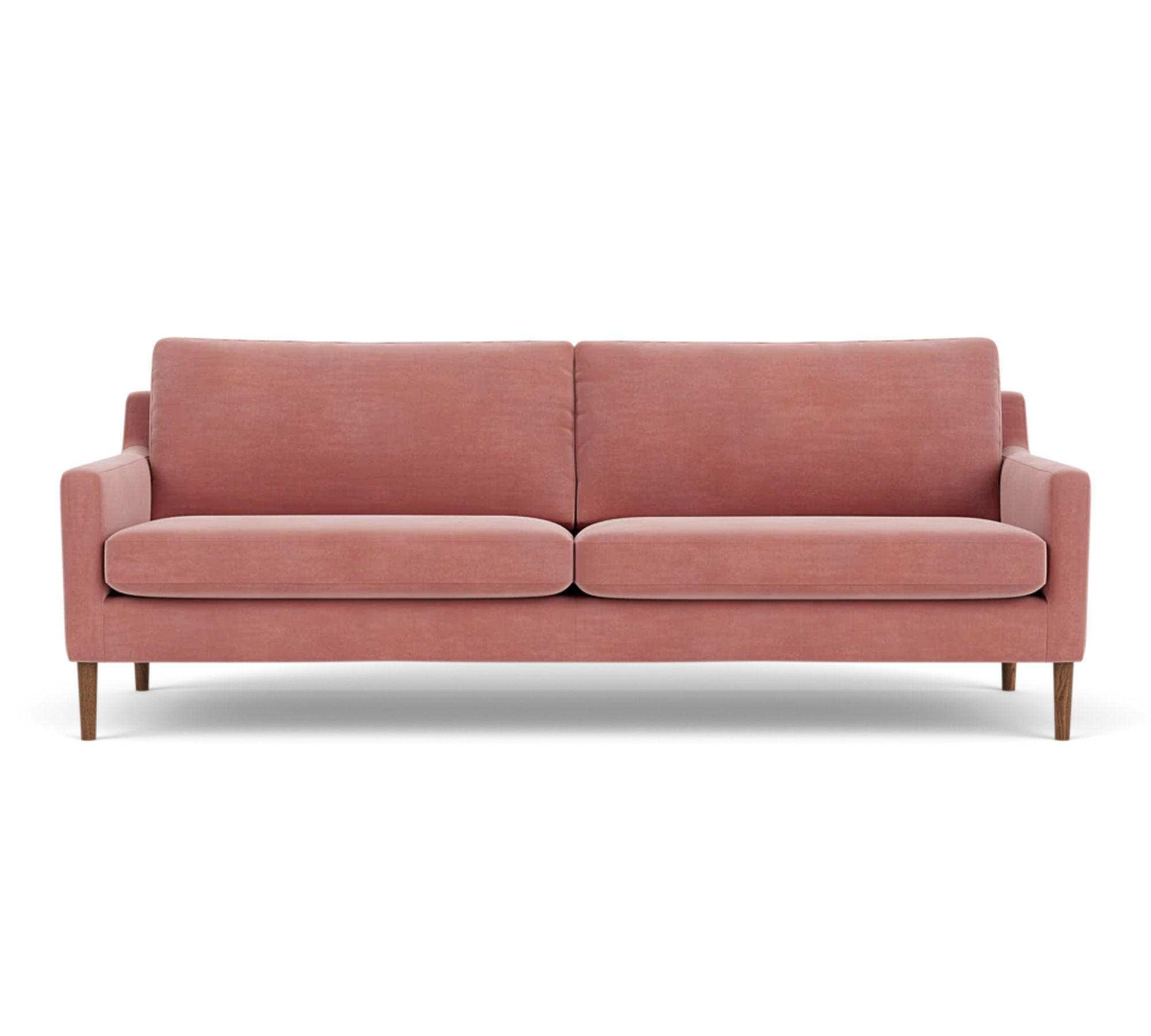 Astha Sofa 3-Sitzer Velour Lux Vintage Rosa
