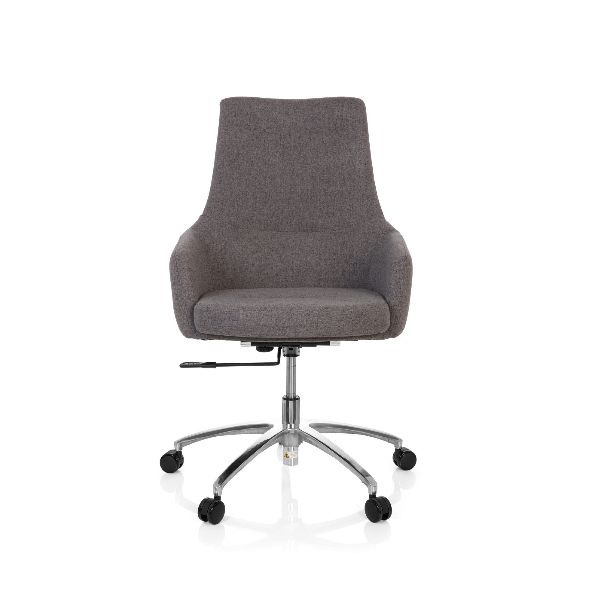 SHAKE 100 Office chair with castors Swivel Fabric Dark Grey