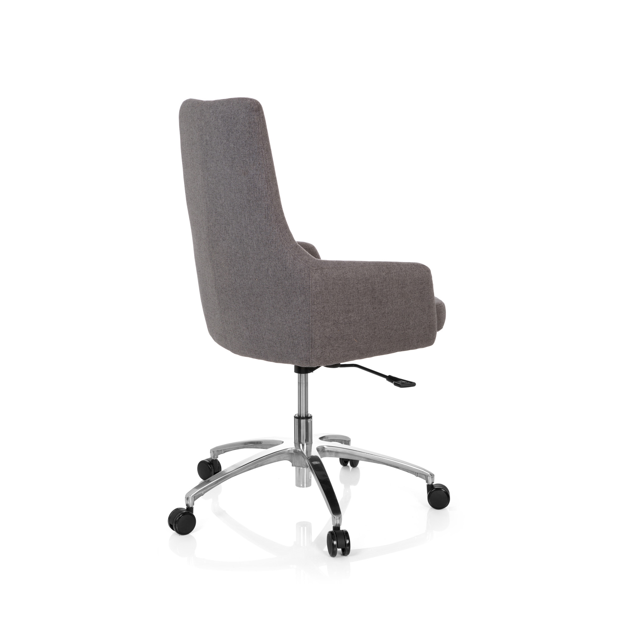 SHAKE 100 Sedia da ufficio con rotelle Girevole Tessuto Grigio scuro