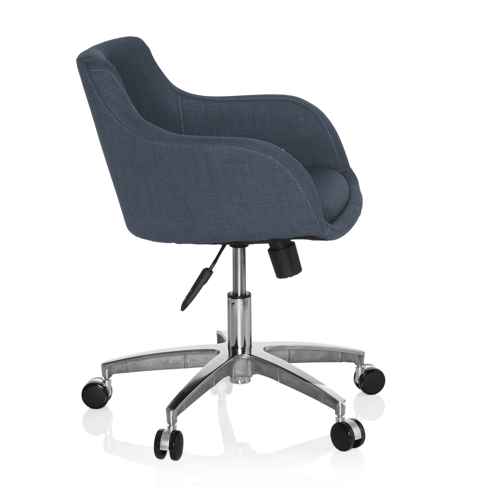 SOLAO Office Chair Swivel with Casters Fabric Grey