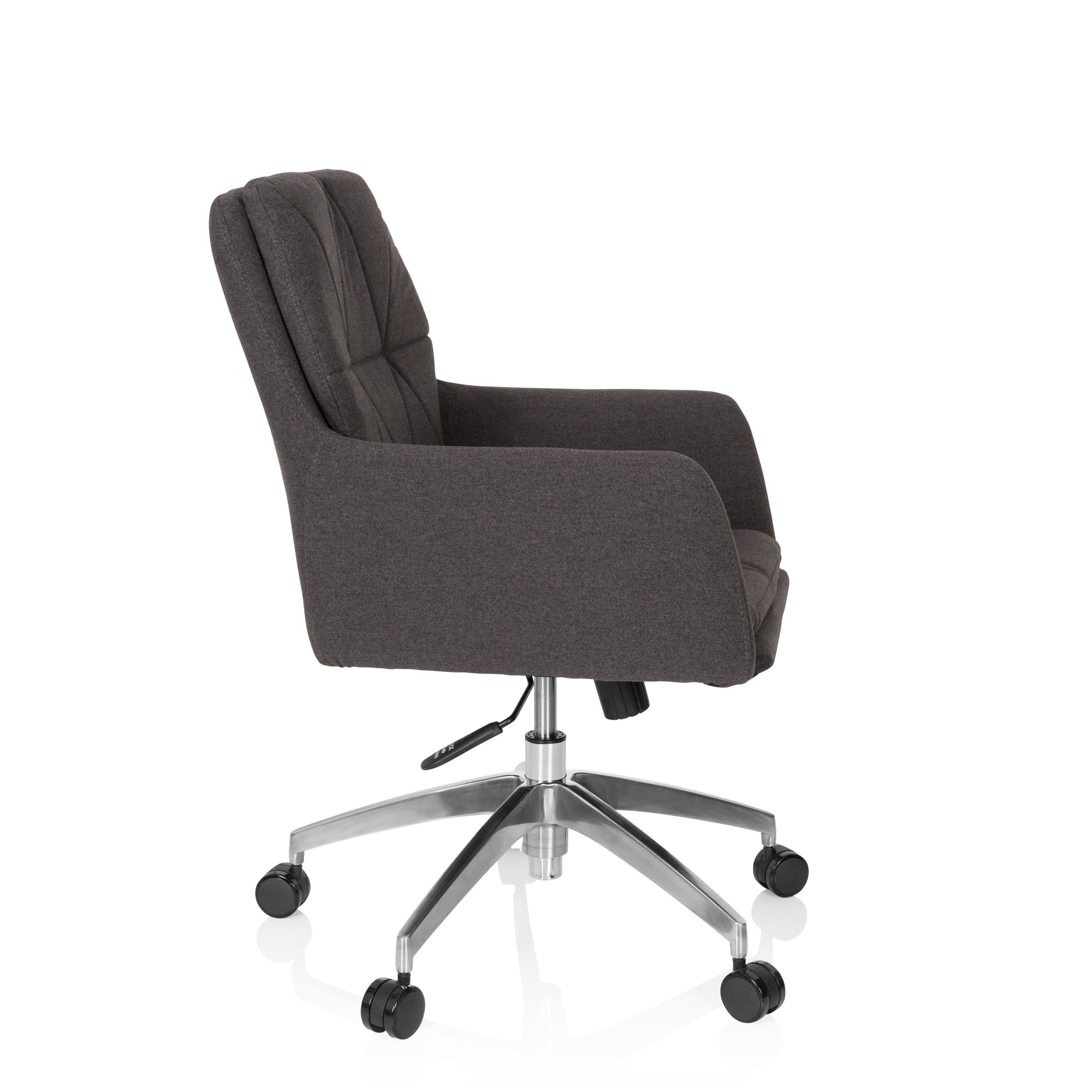 SHAKE 350 Office Chair Swivel with Wheels Fabric Grey