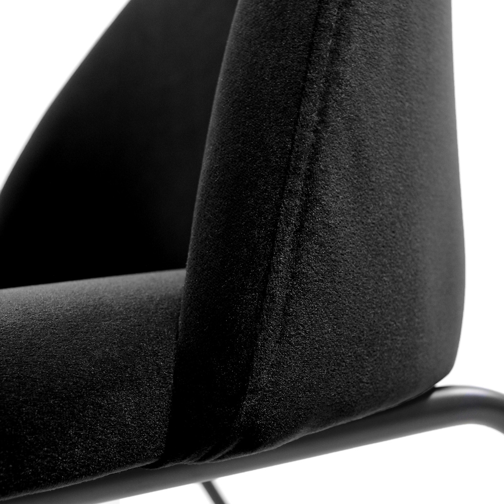 VELVO Chair Fabric Black