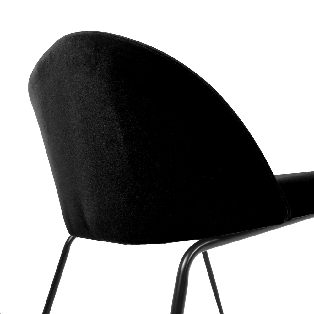 VELVO Chair Fabric Black