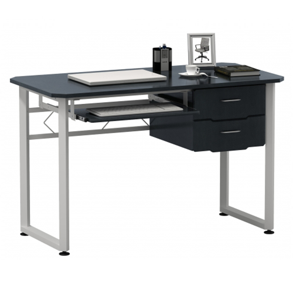 WORKFLOW Desk Wood Graphite