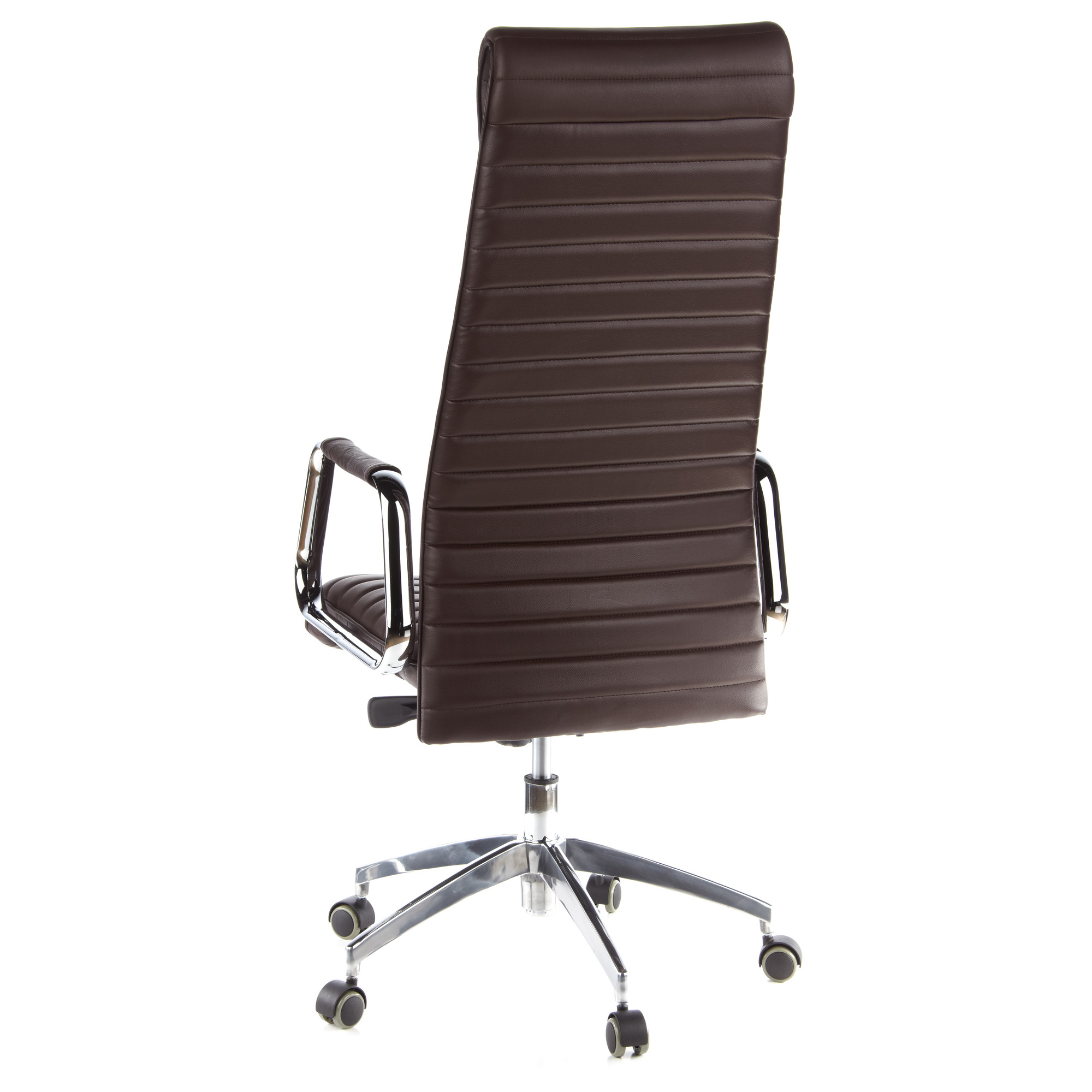 ASPERA 20 Office chair with castors Nappa leather Brown