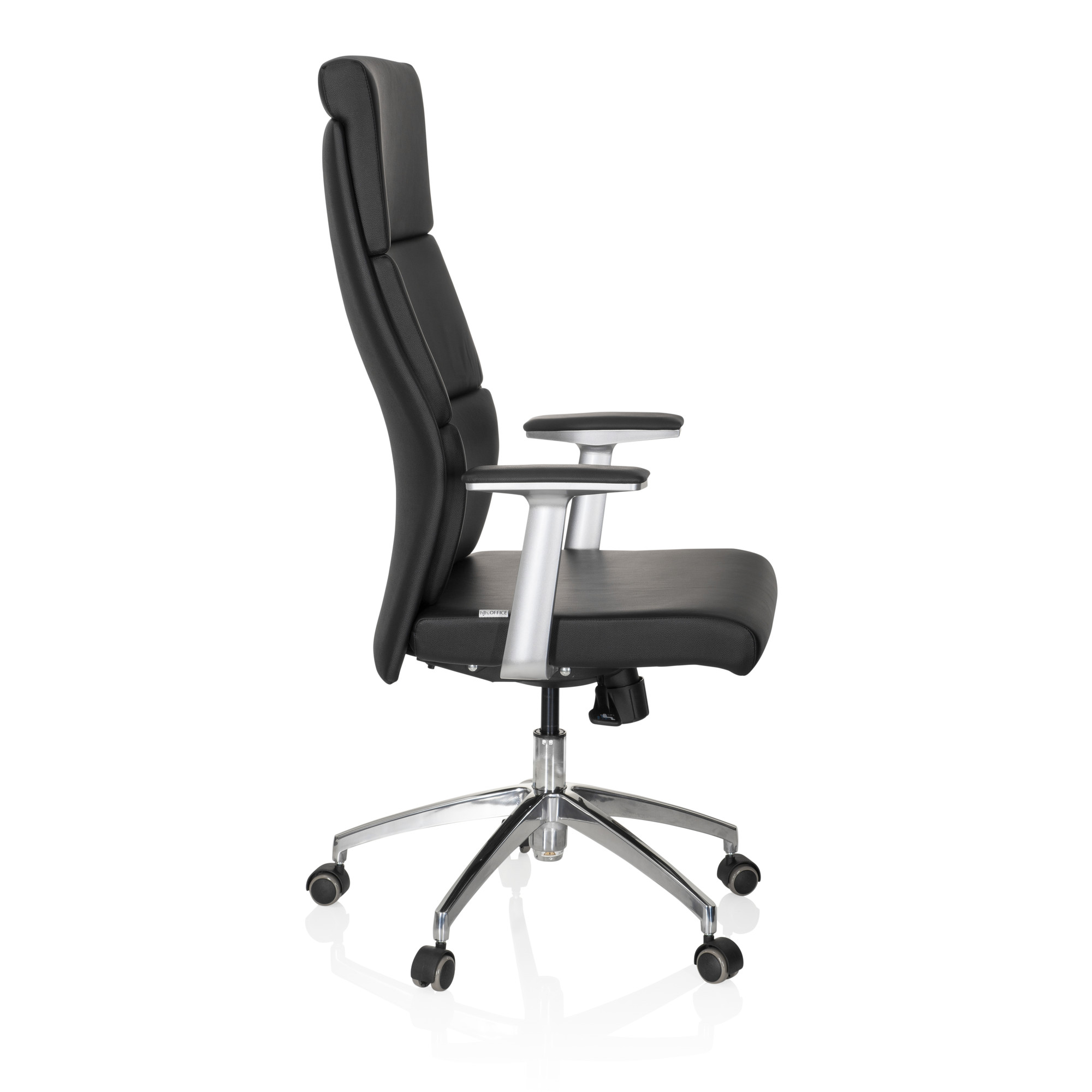 MONZA 20 Swivel Office Chair Leather Black