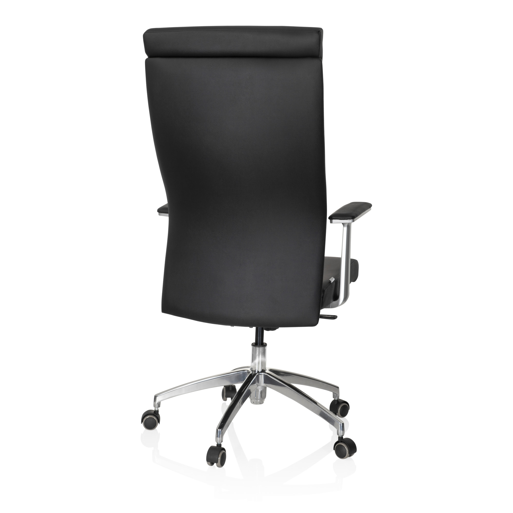 MONZA 20 Swivel Office Chair Leather Black