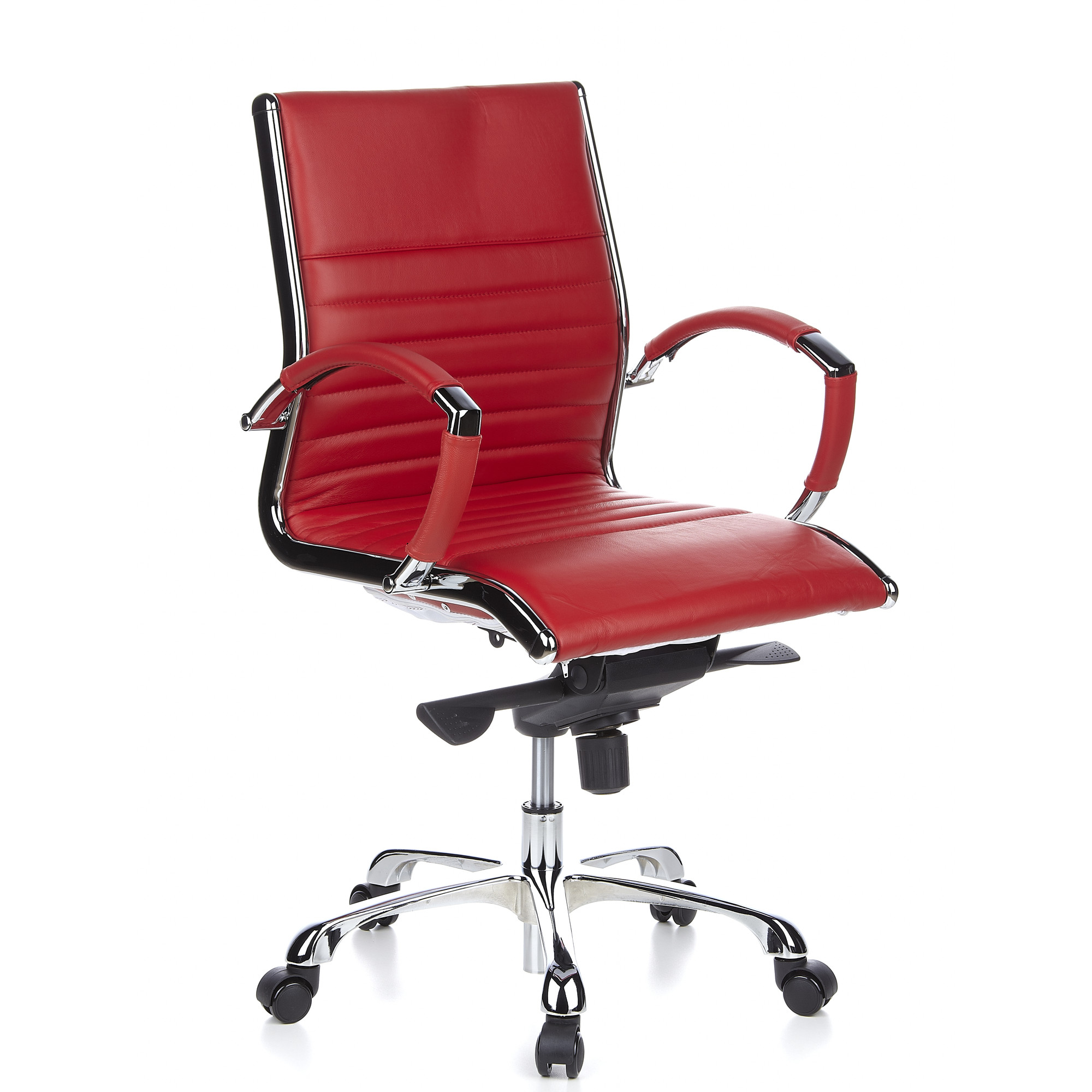 PARMA 10 Office chair leather red