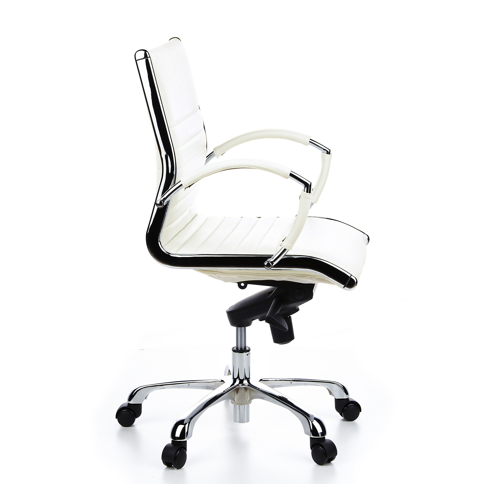PARMA 10 Office chair leather White