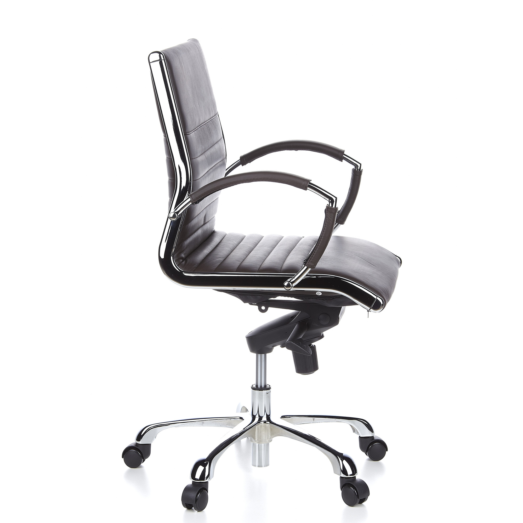 PARMA 10 Office chair leather brown