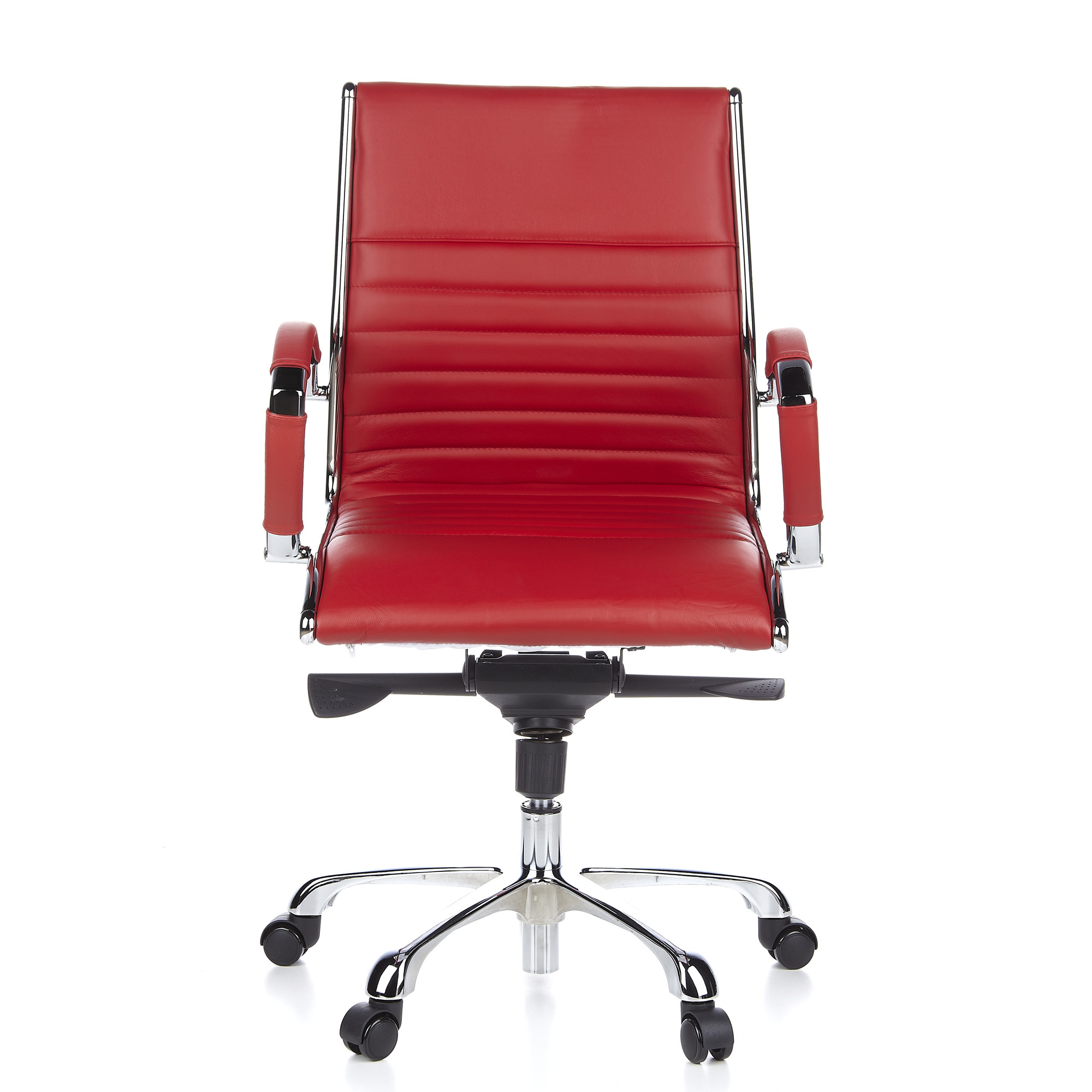 PARMA 10 Office chair leather red