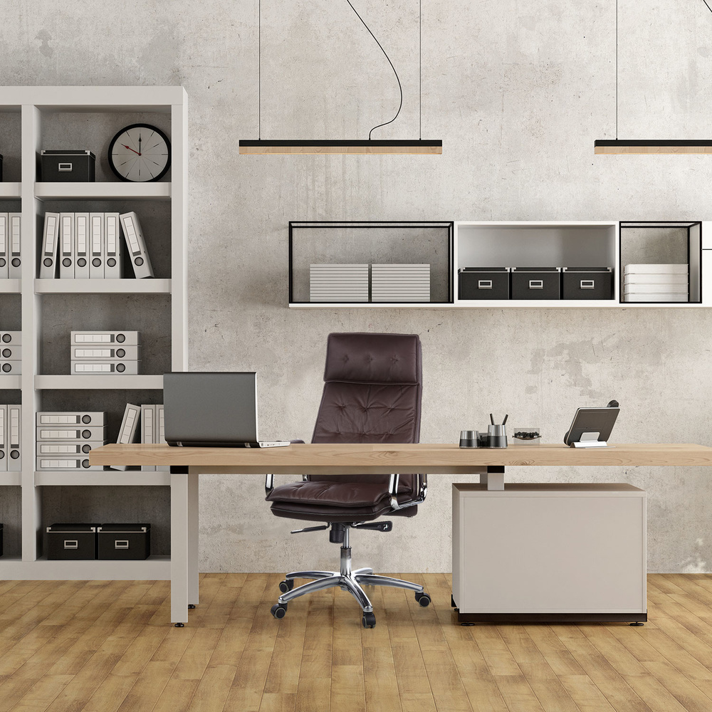 VILLA 20 Office chair Napa leather Brown