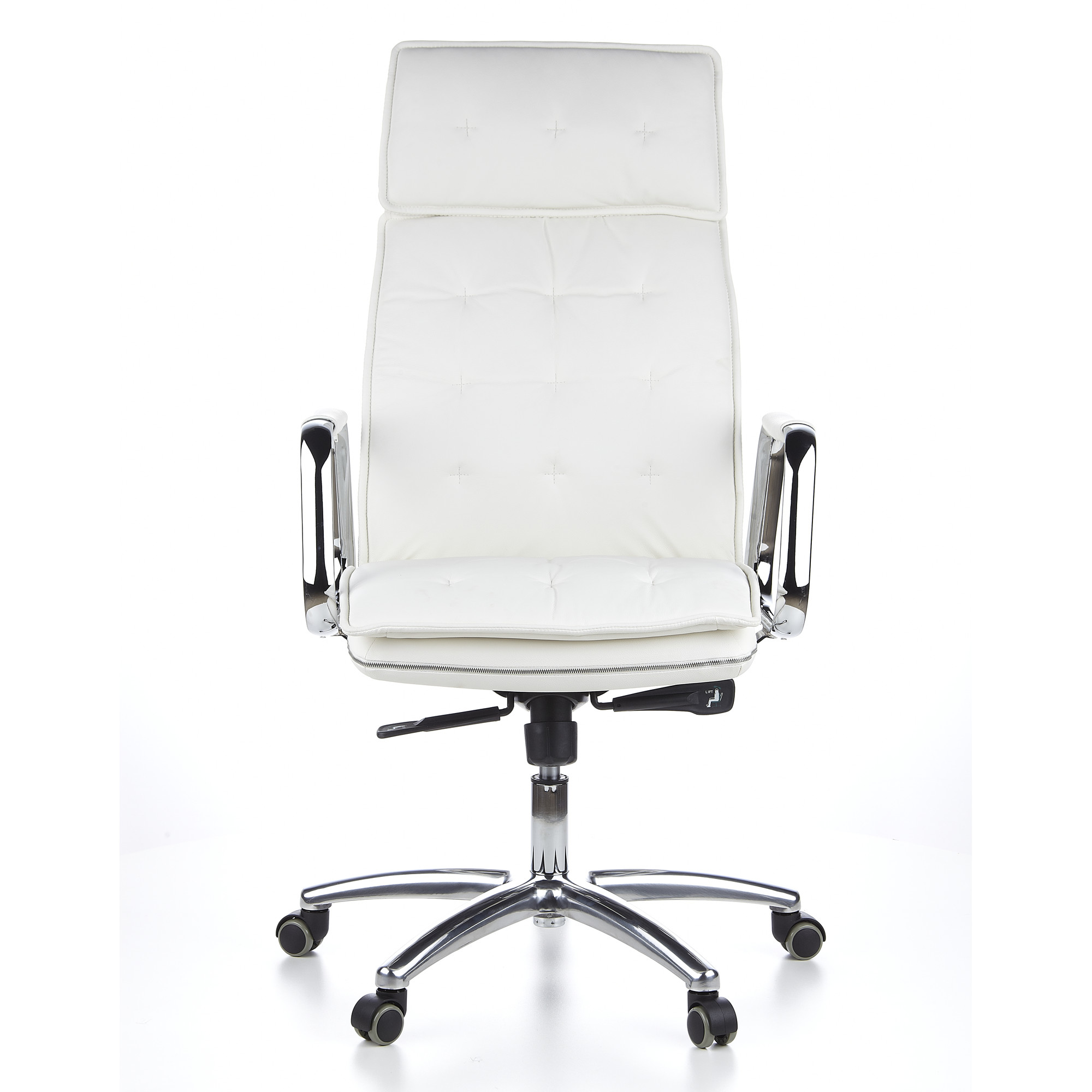 CHAIR 20 Office chair Nappa leather White
