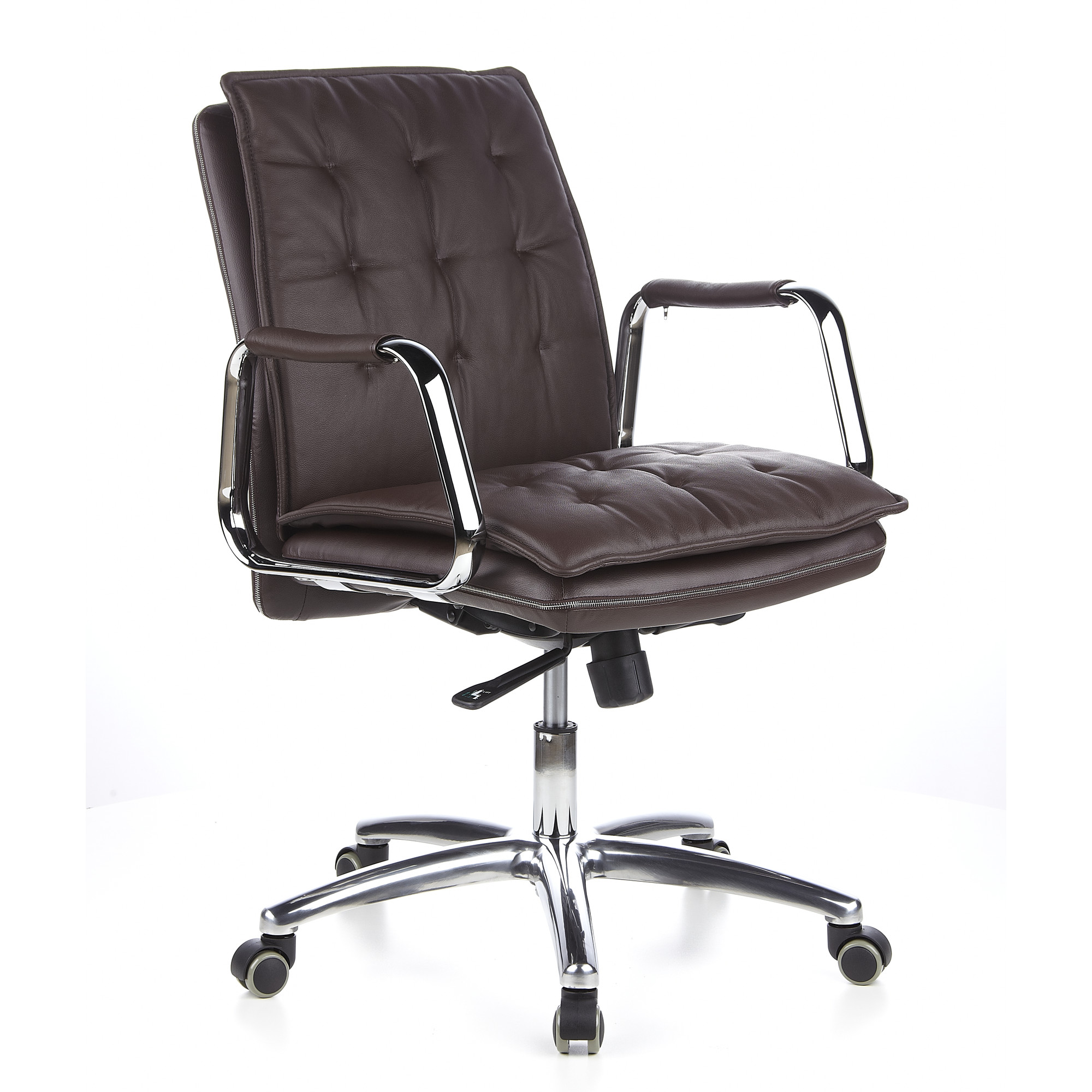 VILLA 10 Office chair leather brown