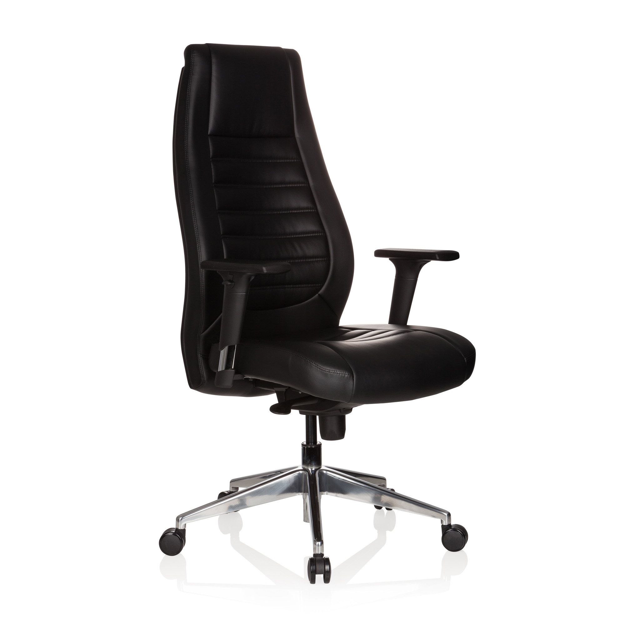 VITORO Office chair Faux leather Black