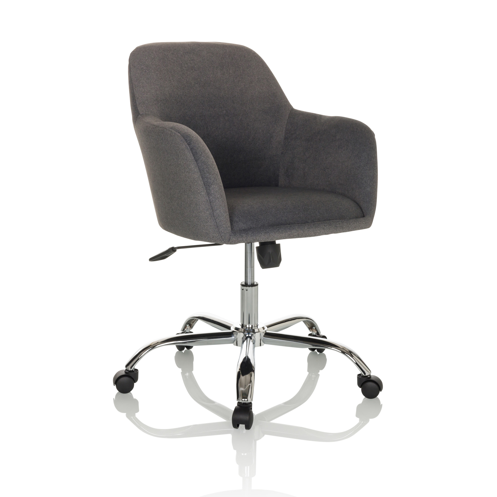 SOLAO 300 Swivel Office Chair Fabric Dark Grey