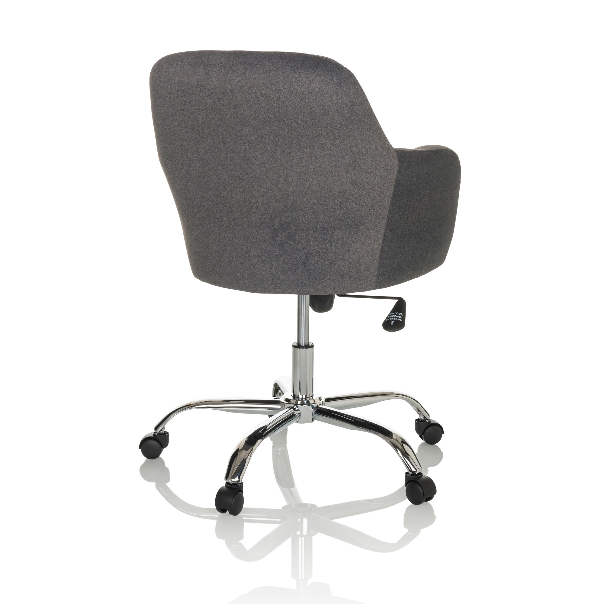 SOLAO 300 Swivel Office Chair Fabric Dark Grey