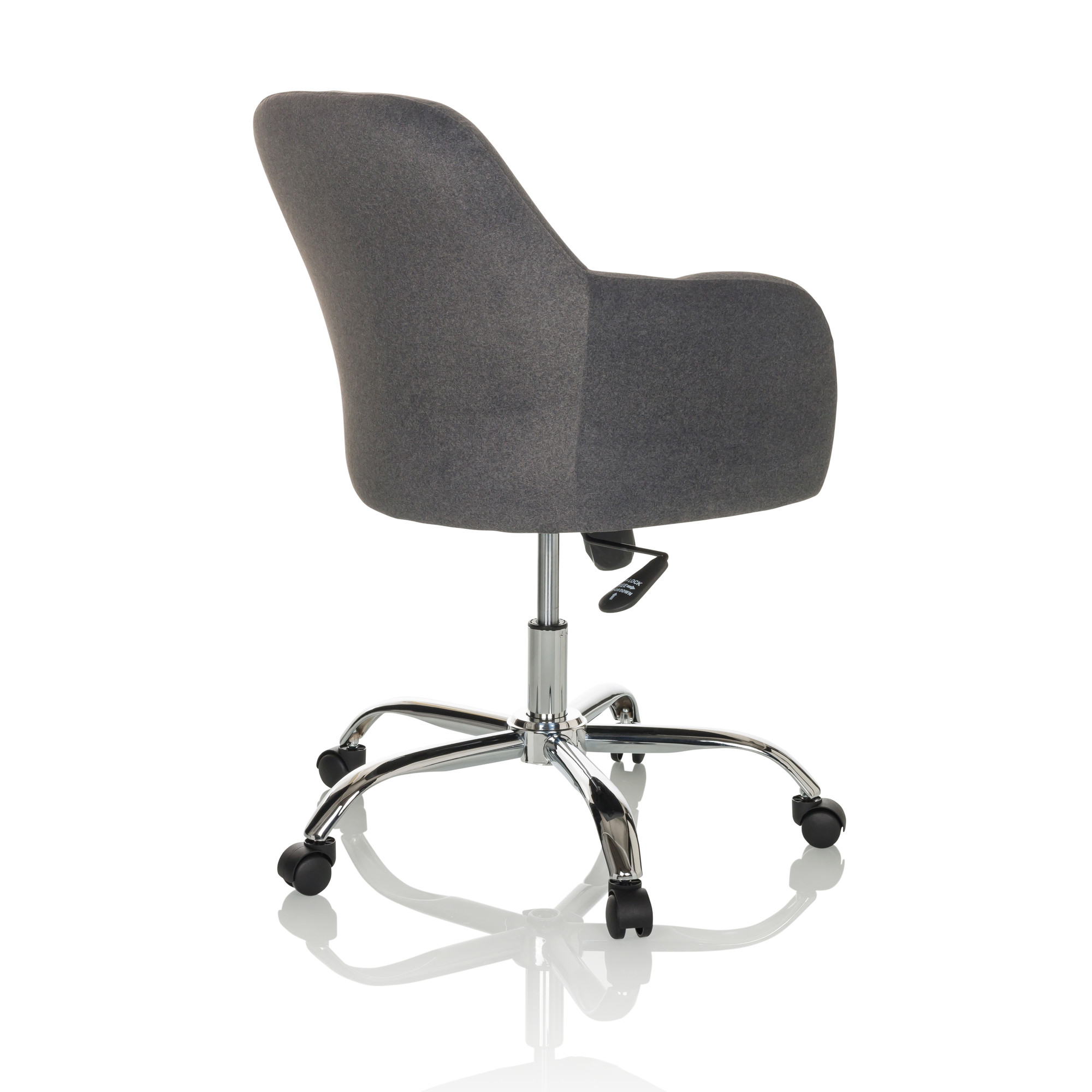 SOLAO 300 Swivel Office Chair Fabric Dark Grey