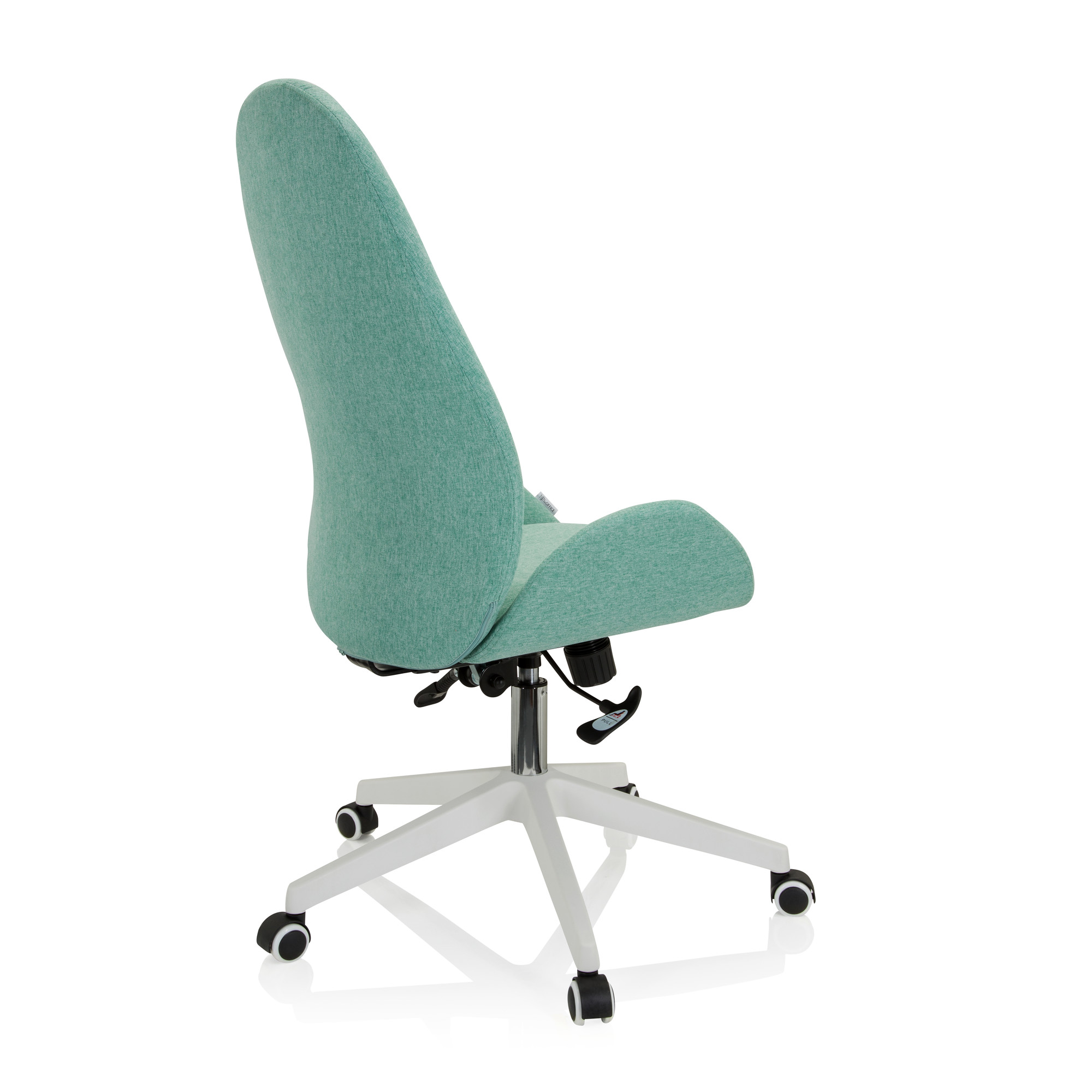 AVEA I Swivel office chair with casters Fabric Aqua