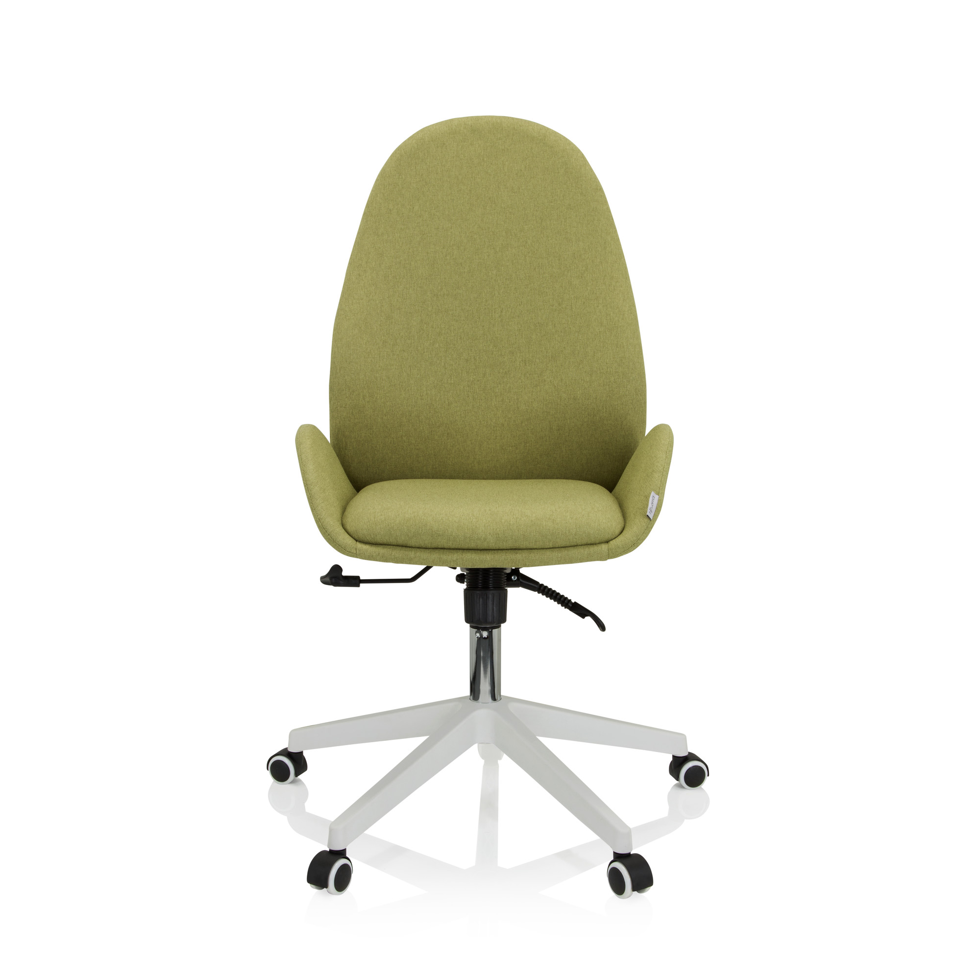 AVEA I Swivel office chair with casters Fabric Green
